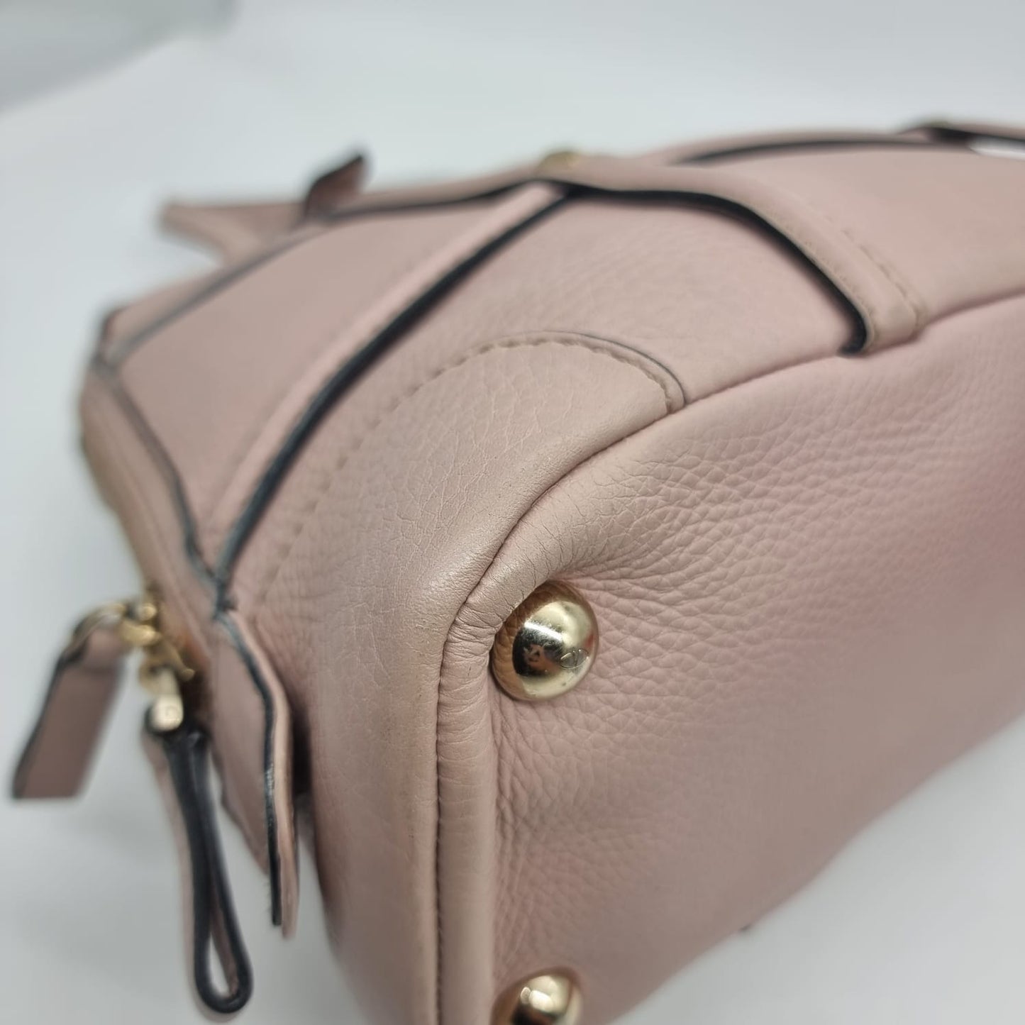 Valentino Shoulder Bag Beige Size 30x12x24