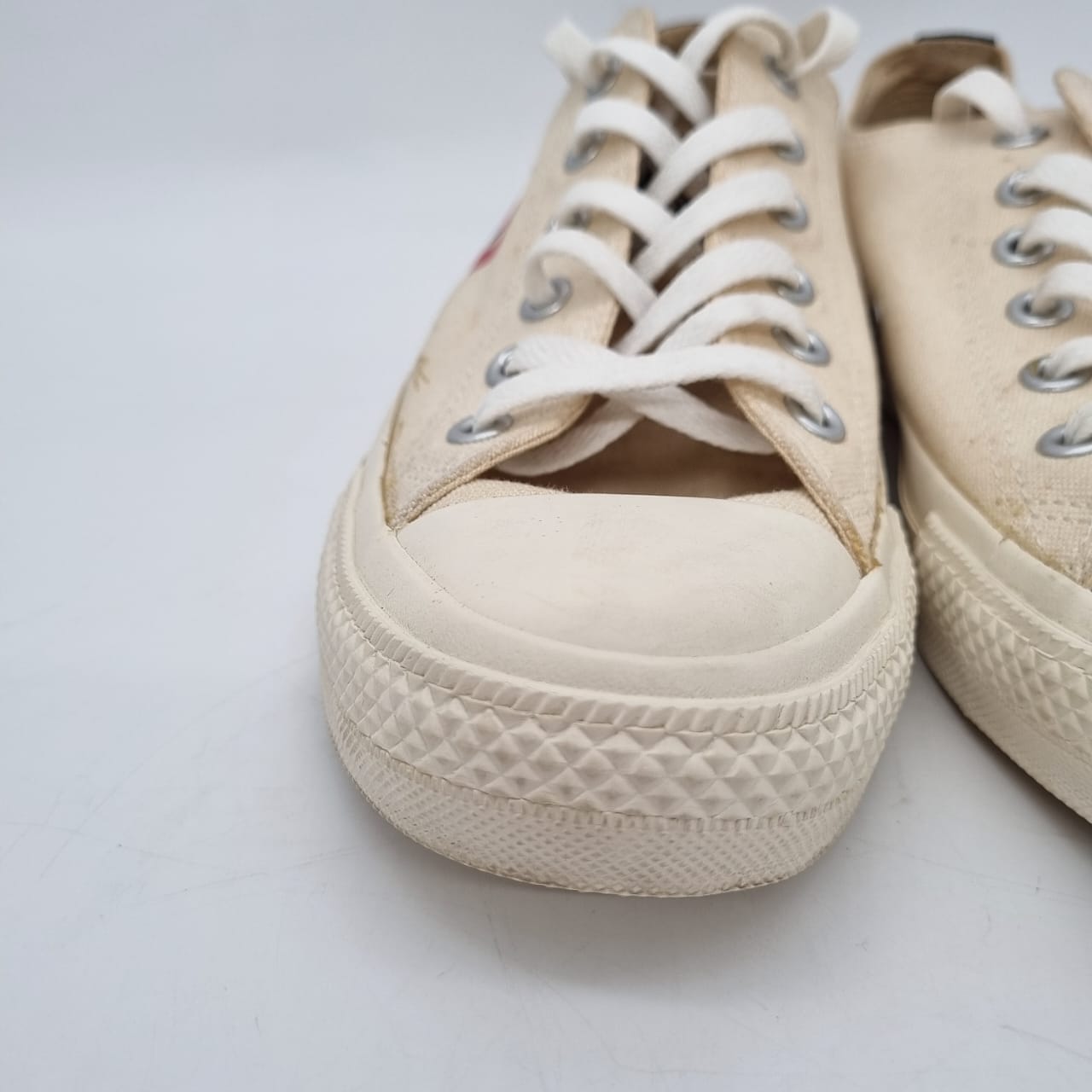 Converse X CDG All Star Ivory Size 7,5/26