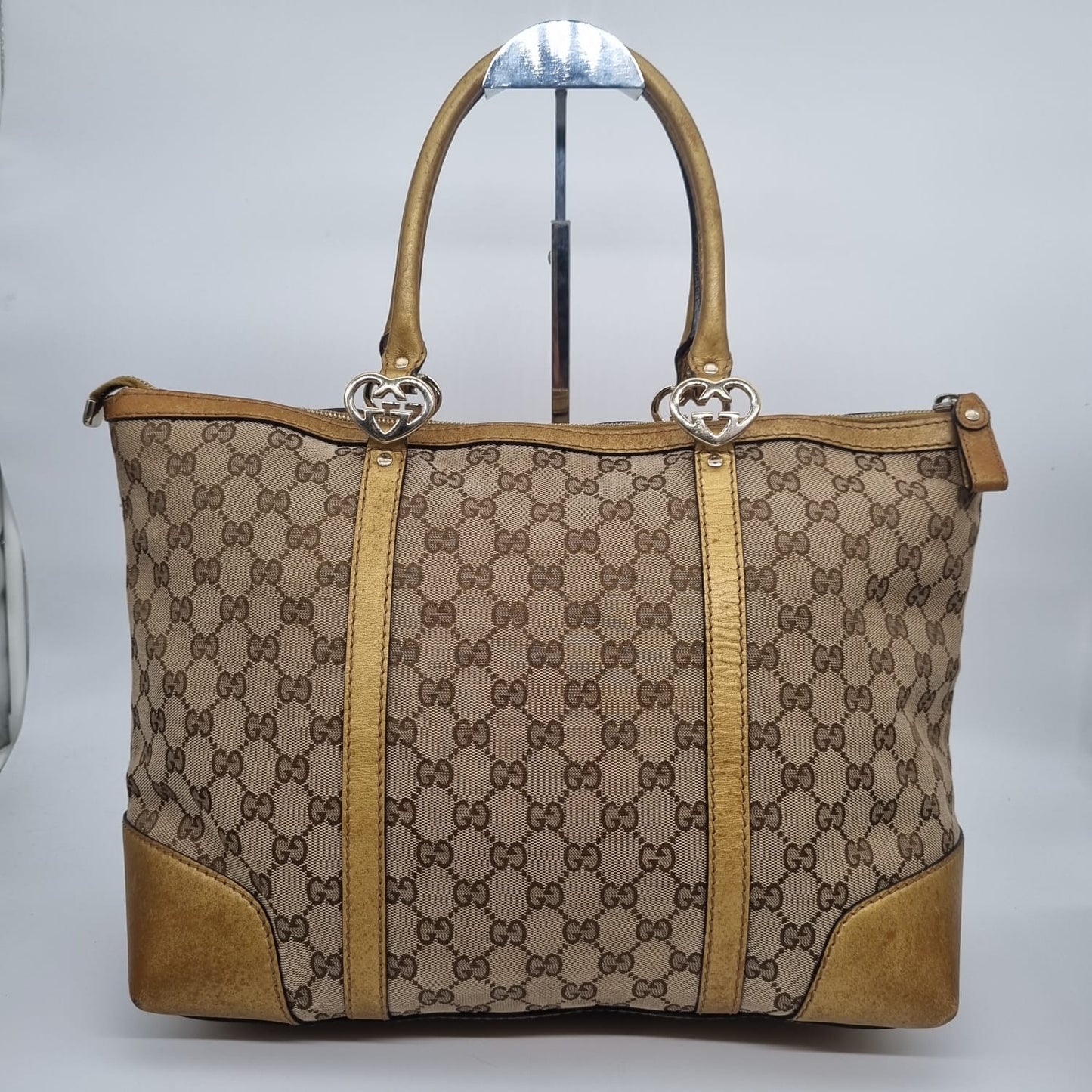Gucci GG Canvas Lovely Tote Size 35x19x27