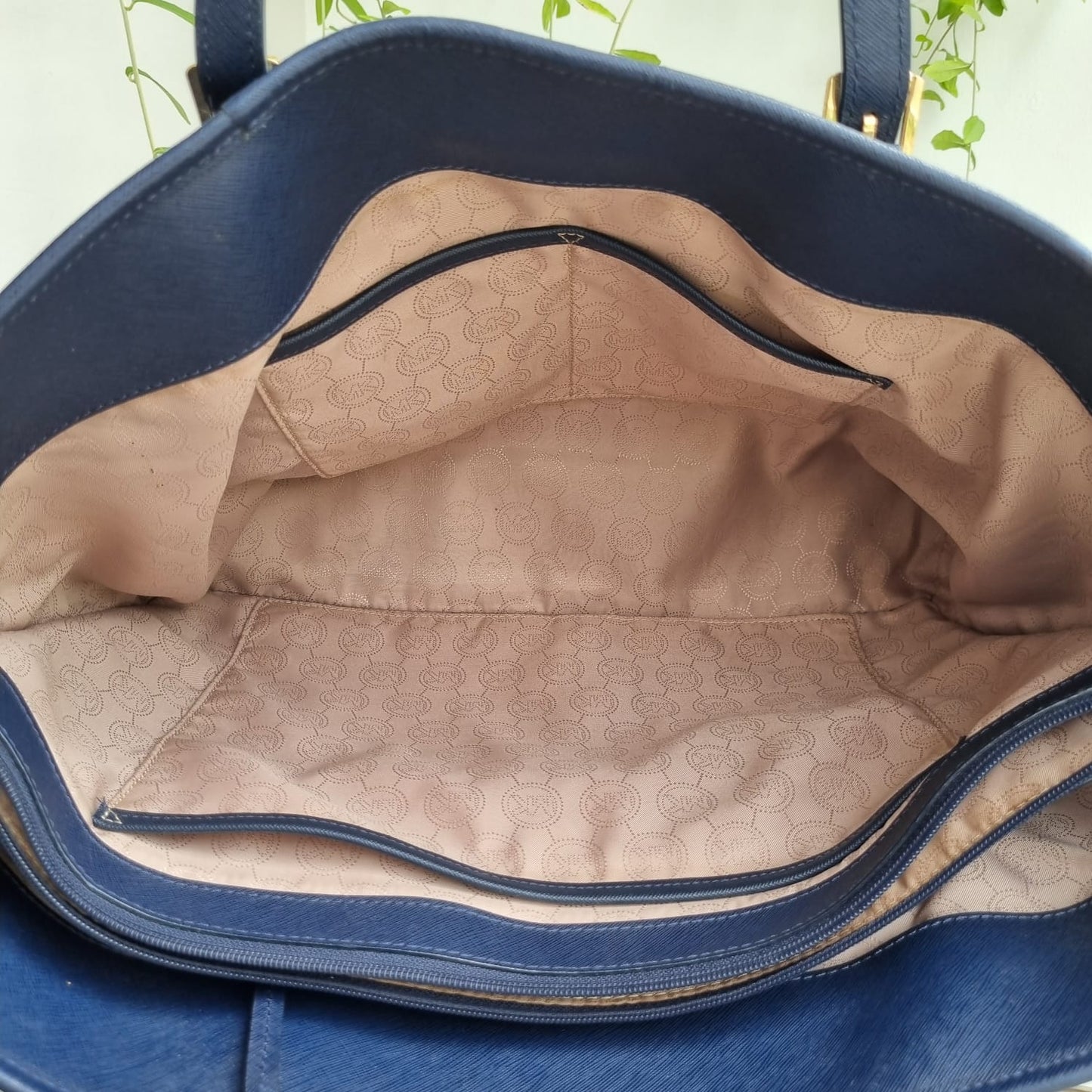 Michael Kors Jetset Travel Large Blue Size 38x15x29