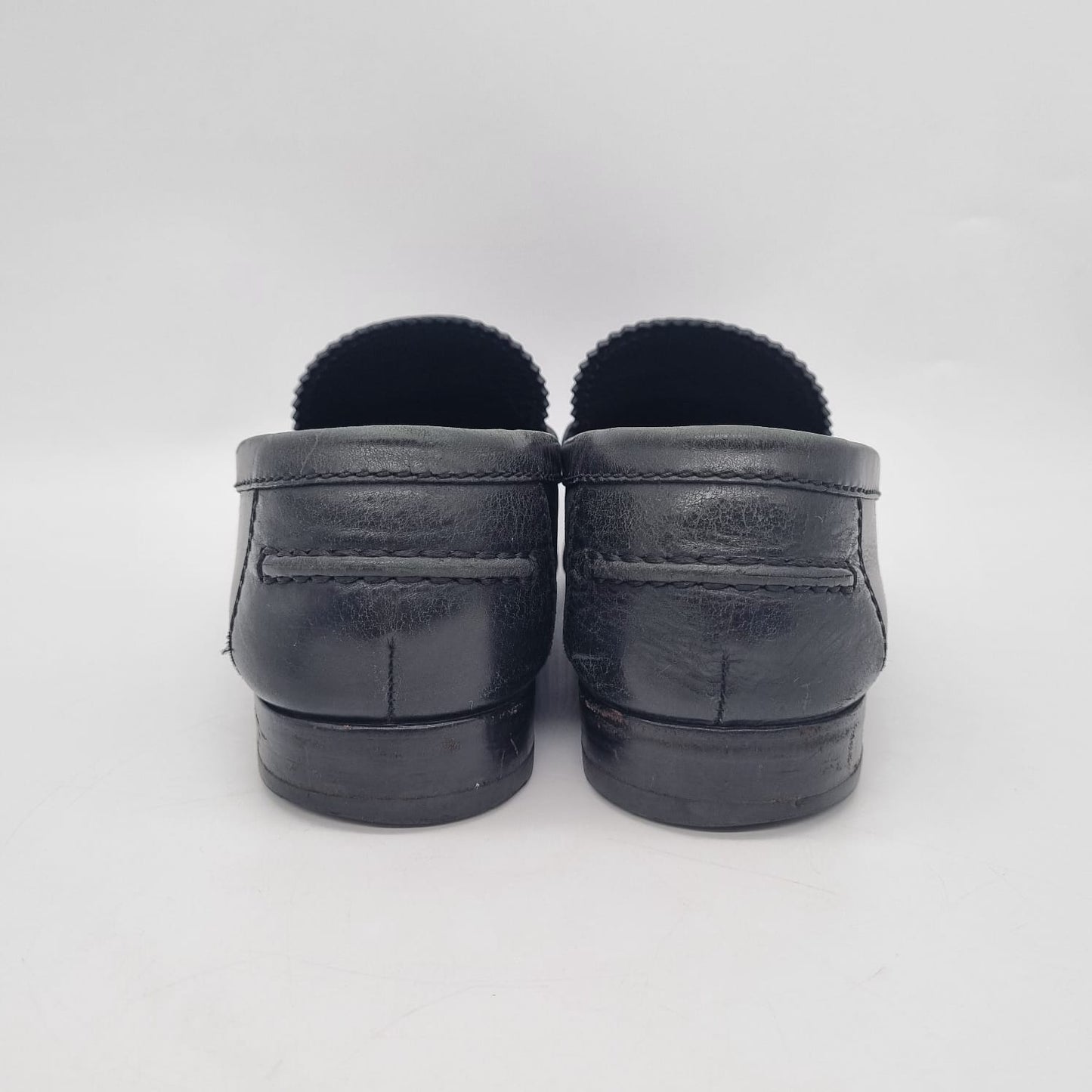 Louis Vuitton Damier Loafers Black Size 9/29