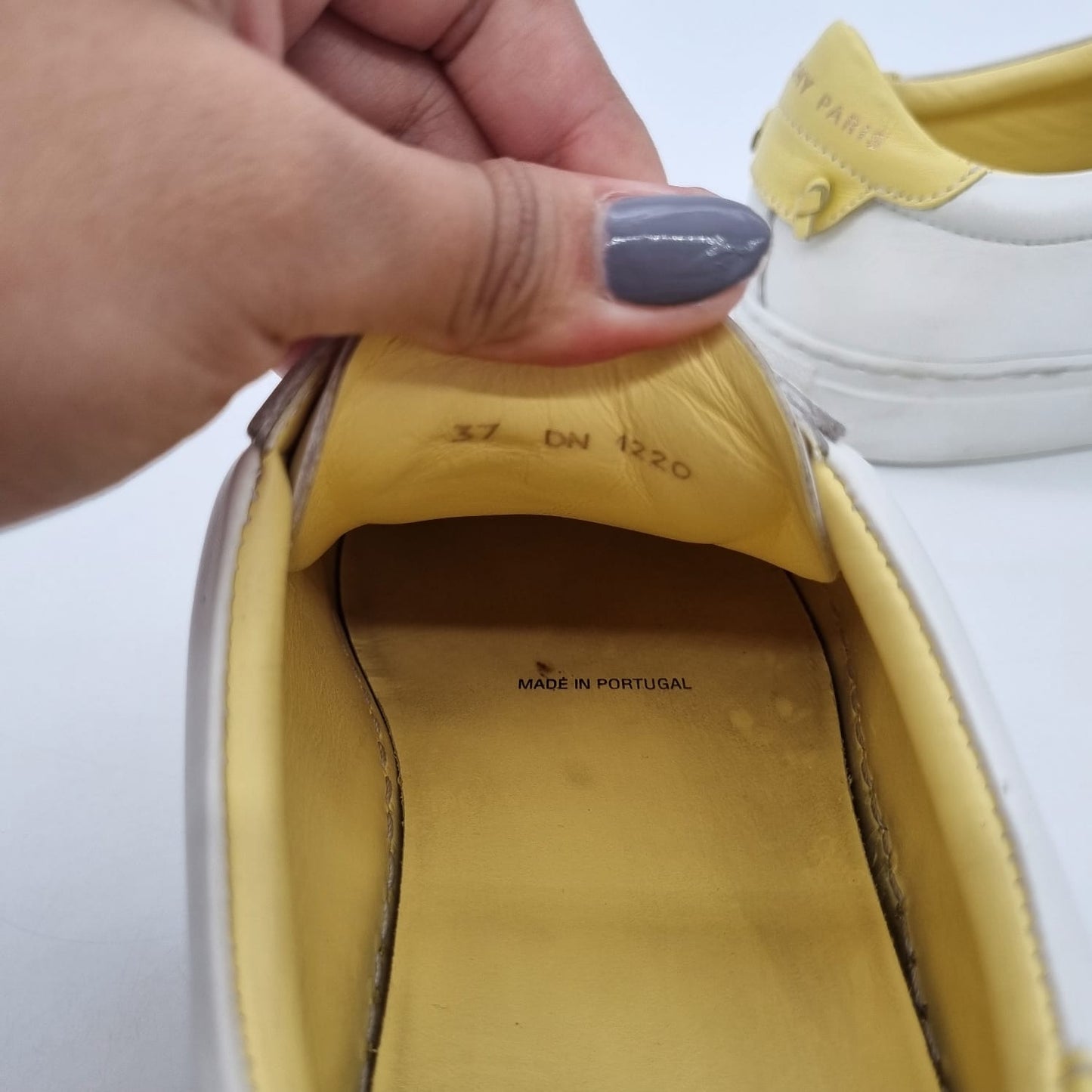 Givenchy Urban Street White Yellow Size 37/24
