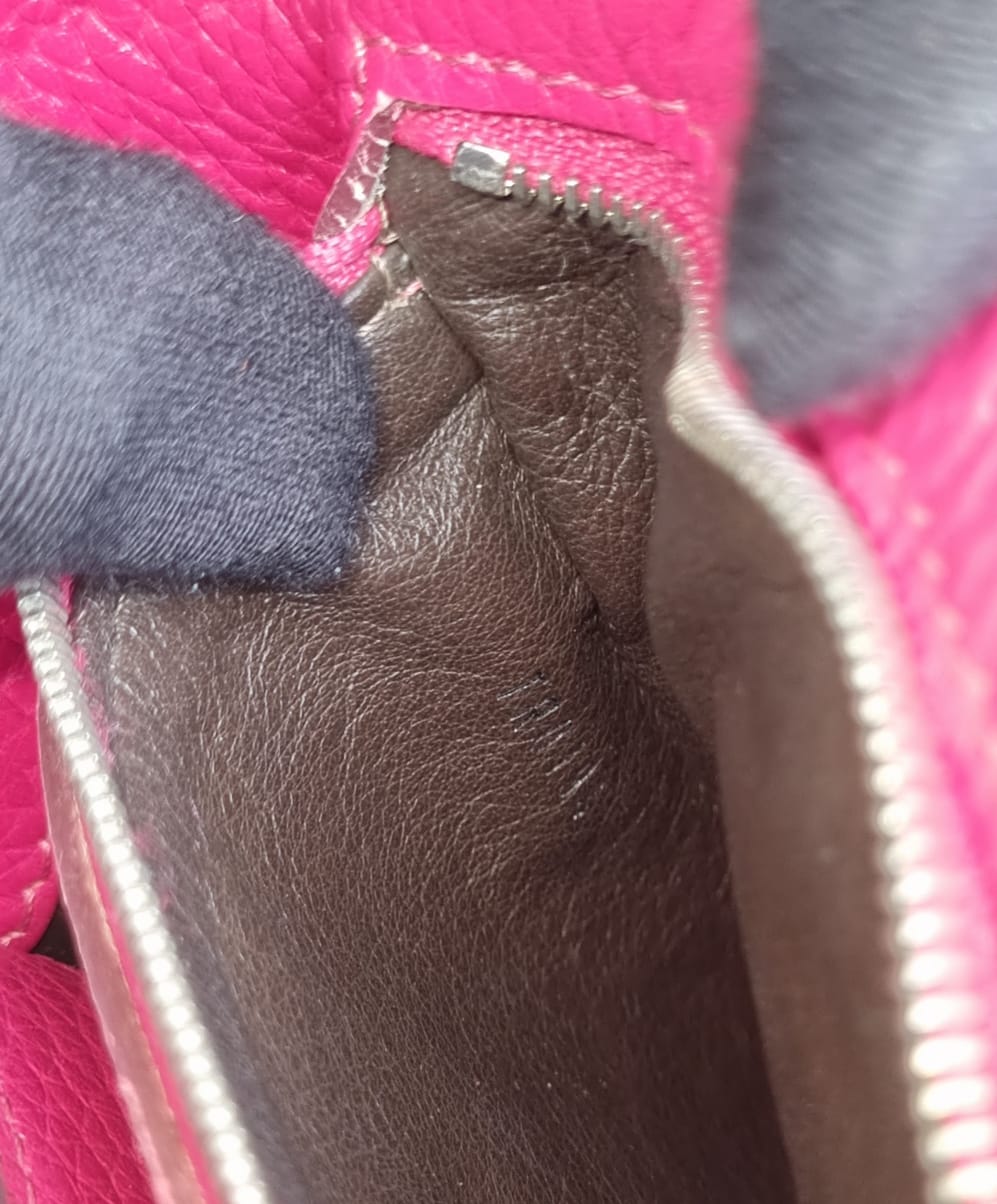 Louis Vuitton Capucine BB Fuschia 2014 Size 27x9x17