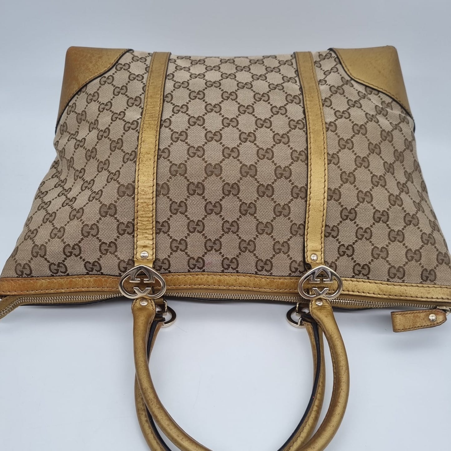 Gucci GG Canvas Lovely Tote Size 35x19x27