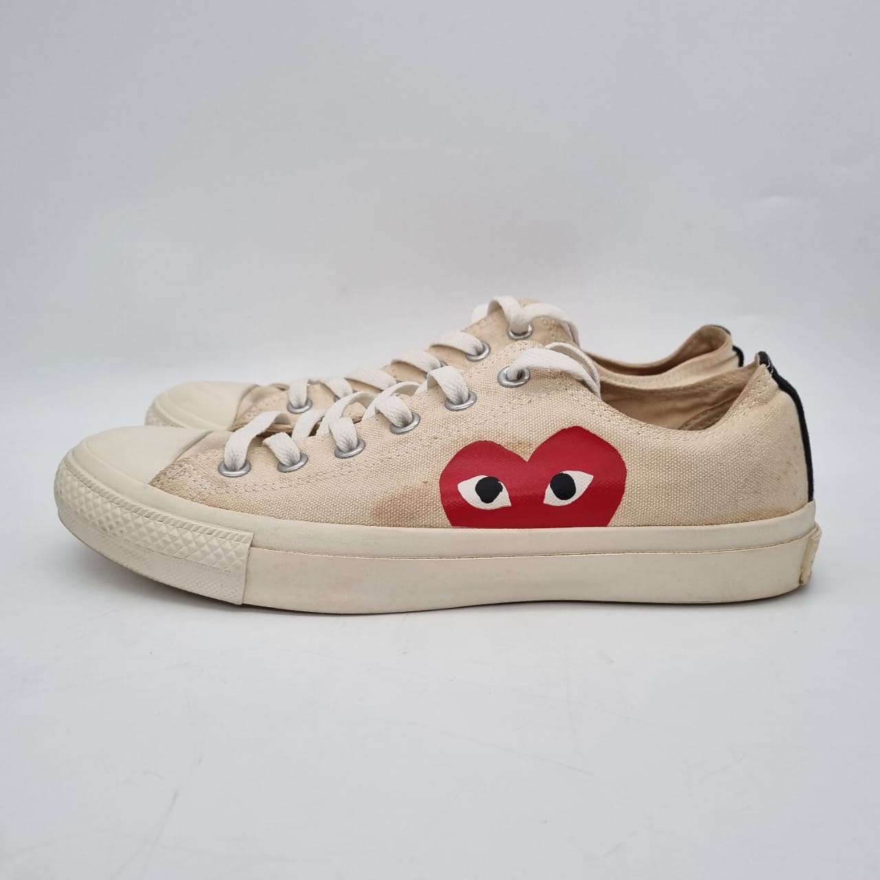 Converse X CDG All Star Ivory Size 7,5/26