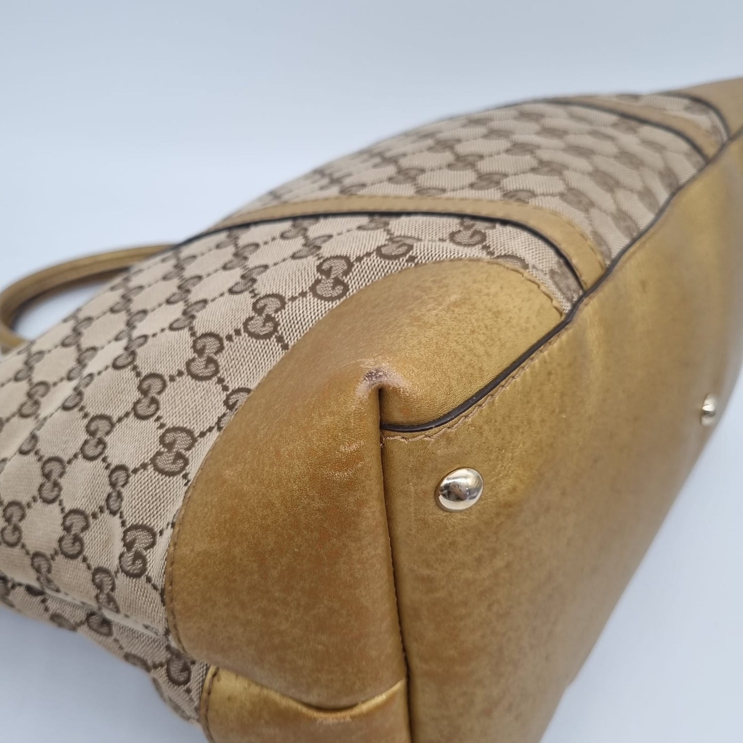 Gucci GG Canvas Lovely Tote Size 35x19x27