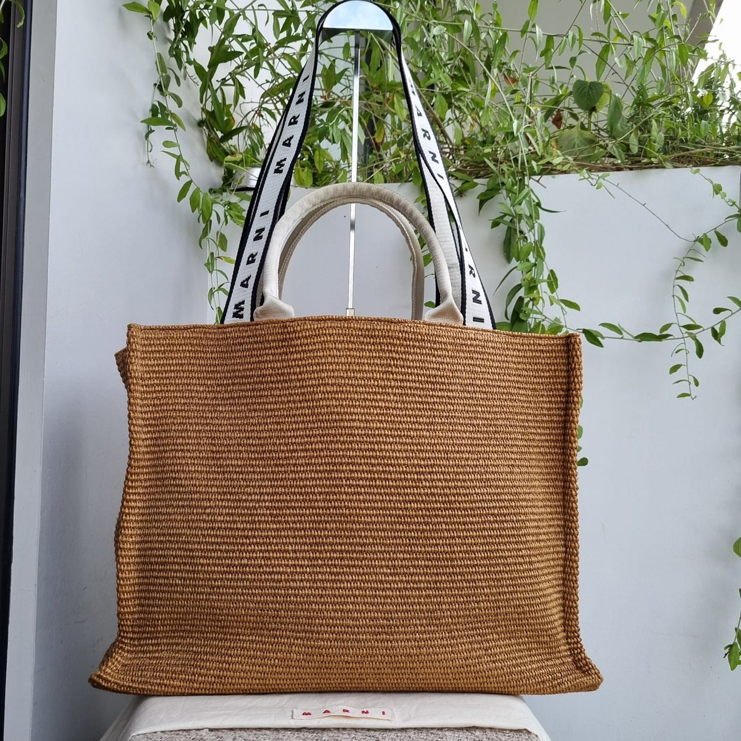 Marni Large Basket Bag Size 45x20x44