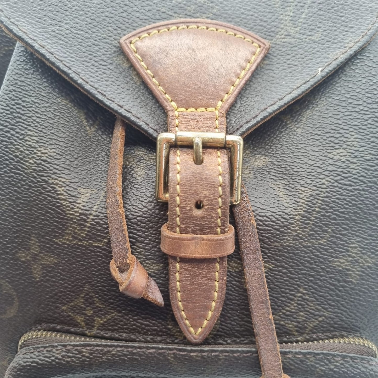 Louis Vuitton Montsouris MM Backpack Monogram 97 Size 24x12x26