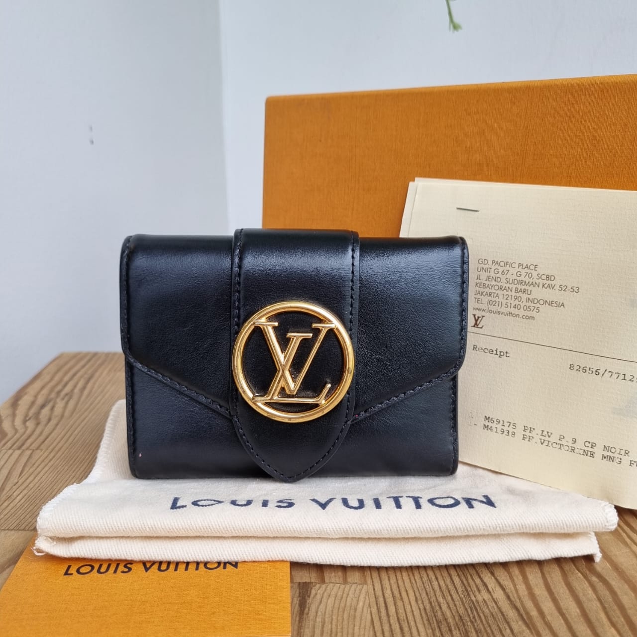Louis Vuitton Pont 9 Compact Wallet 2021 Size 12x9