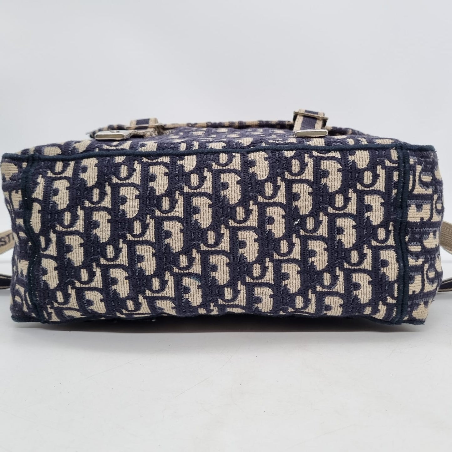 Dior Diorcamp Oblique Embroidery Blue 2018 Size 26x12x24