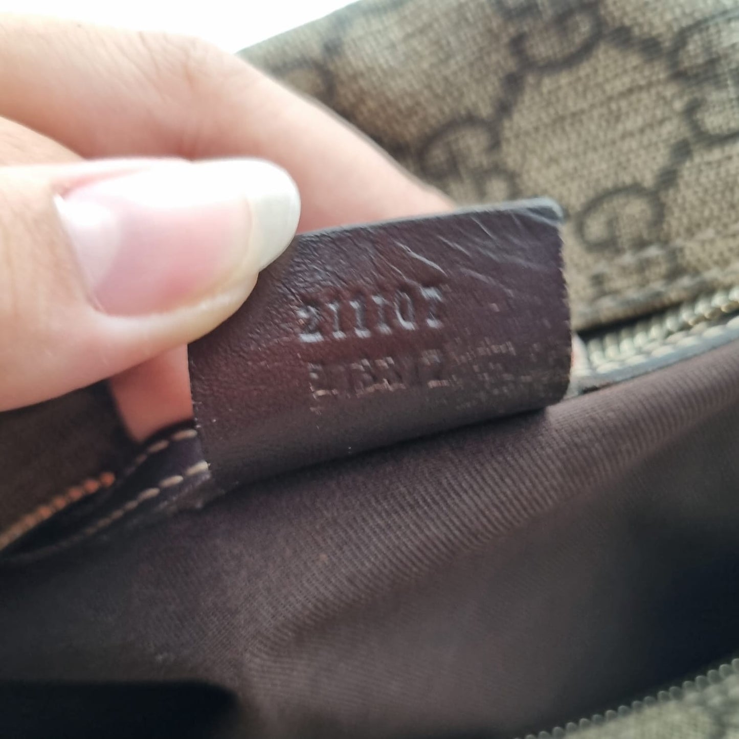 Gucci Messenger Bag Brown Size 35x11x25