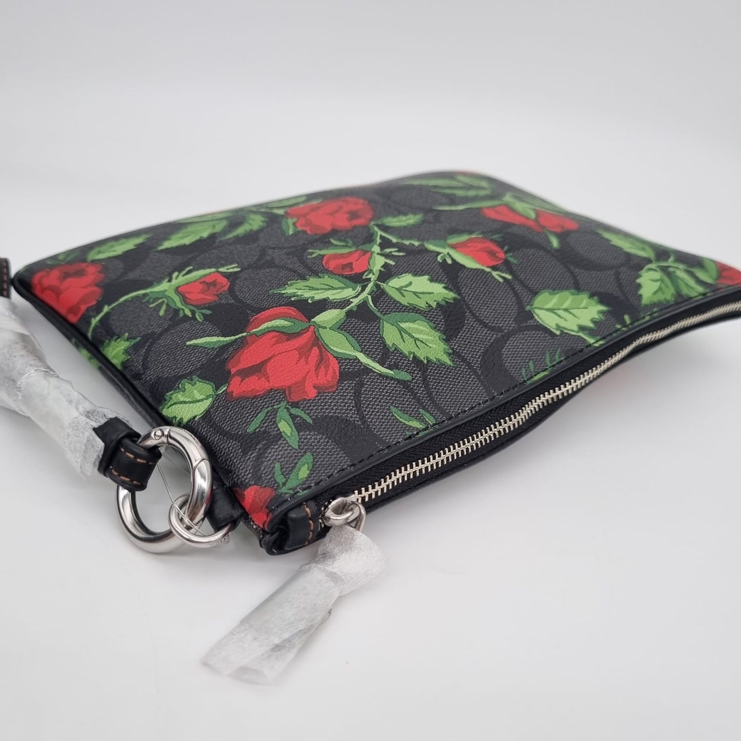 Coach Triple Compartment Clutch Multicolor Size 24x17