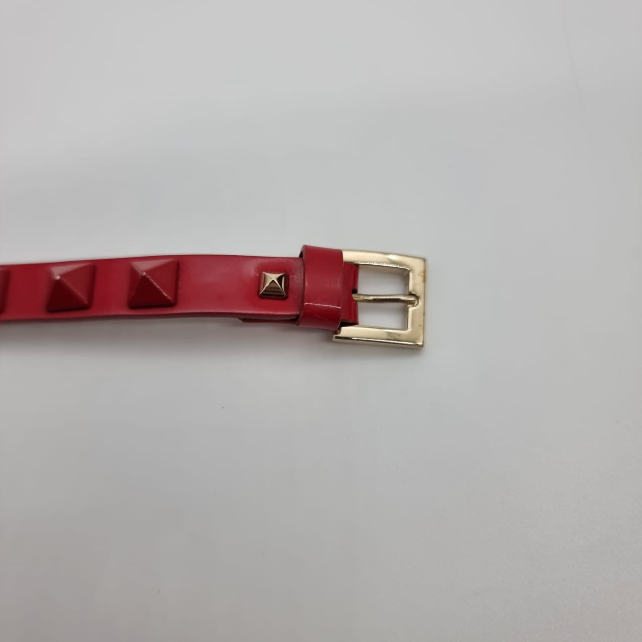 Valentino Bracelet Studed Red