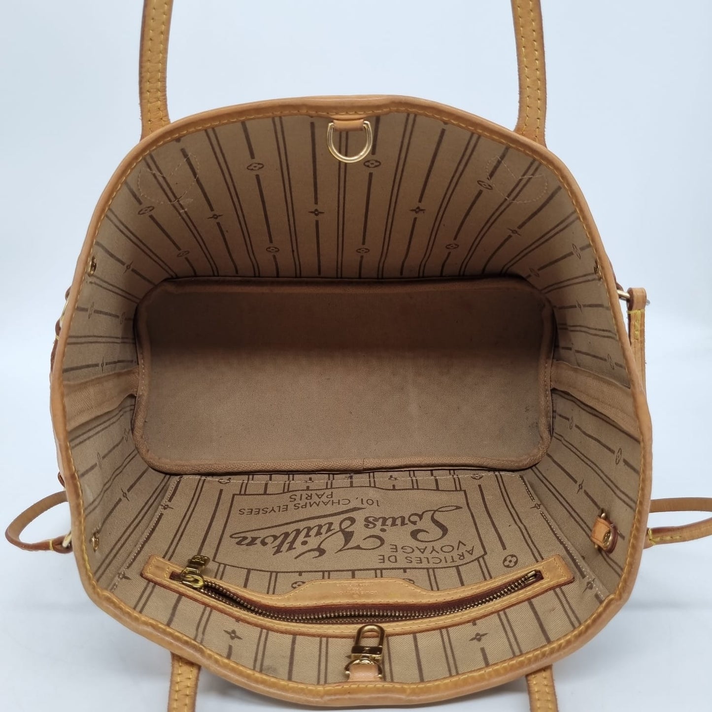 Louis Vuitton Neverfull PM Monogram 2007 Size 29x13x22