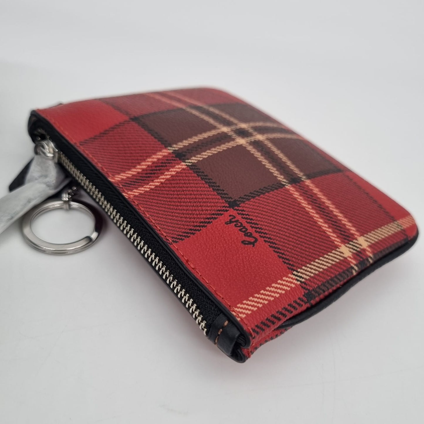 Coach Triple Compartment Clutch Multicolor Size 24x17
