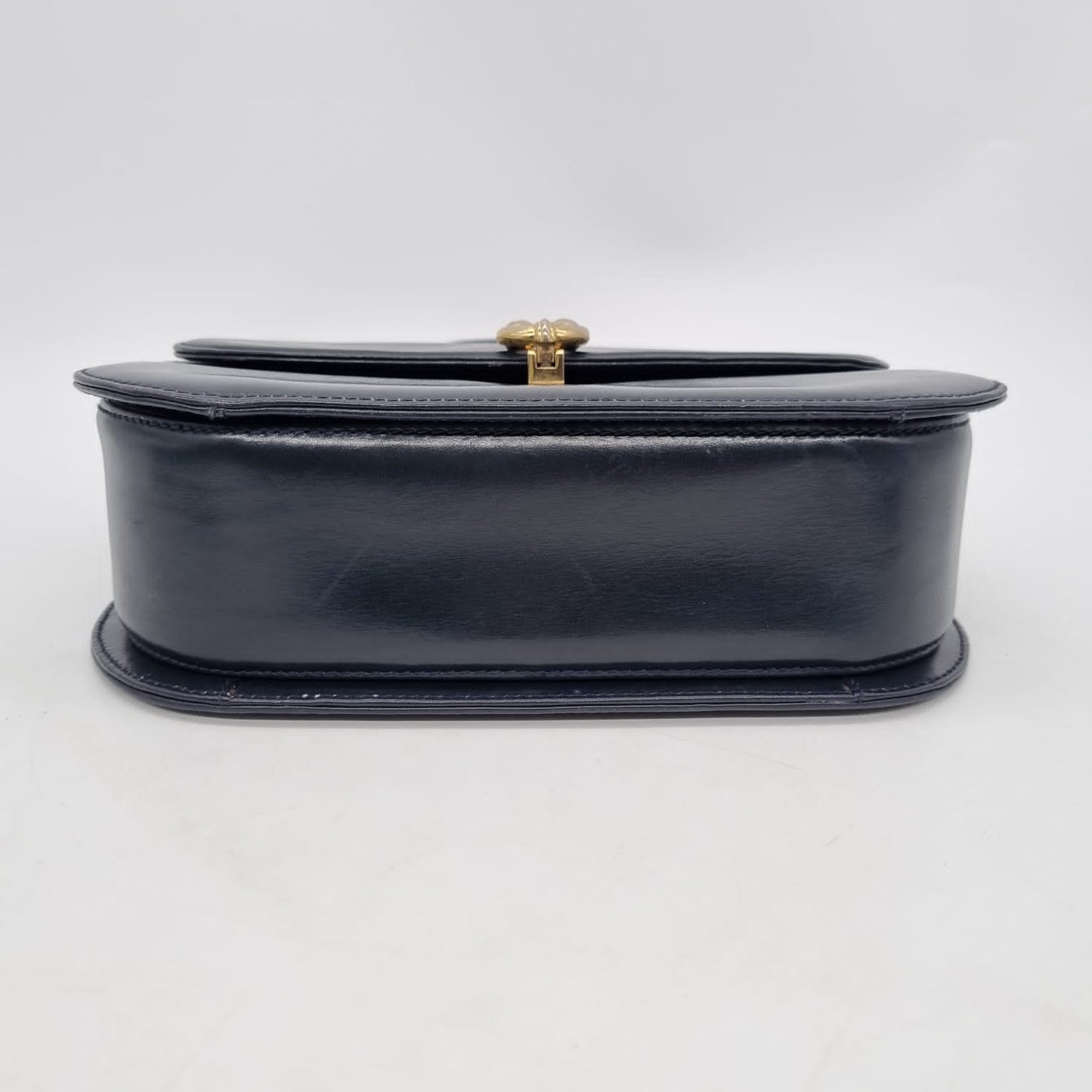 Gucci Vintage Shoulder Bag Black Size 21x28x18