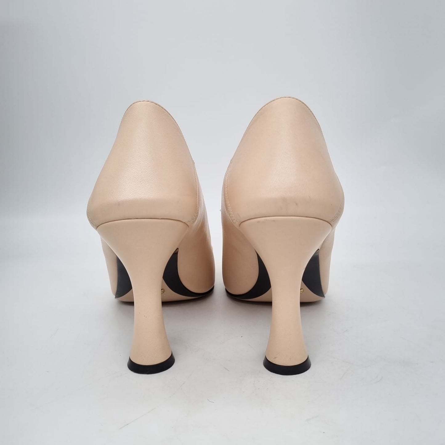 Gucci Horsebit Malaga Kid Skin Rose Size 39/27,5 (dari ujung lancip)