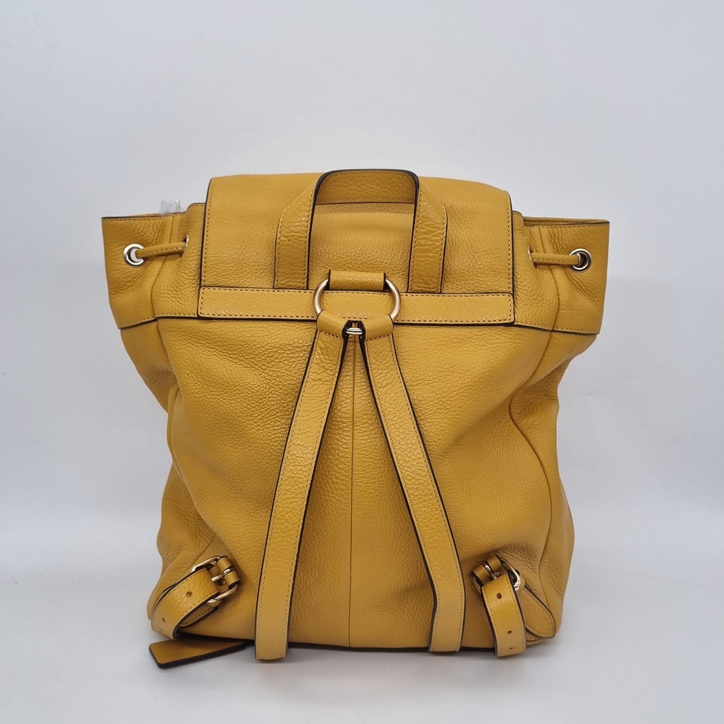 Coach Backpack Leather Yellow Size 30x12x33