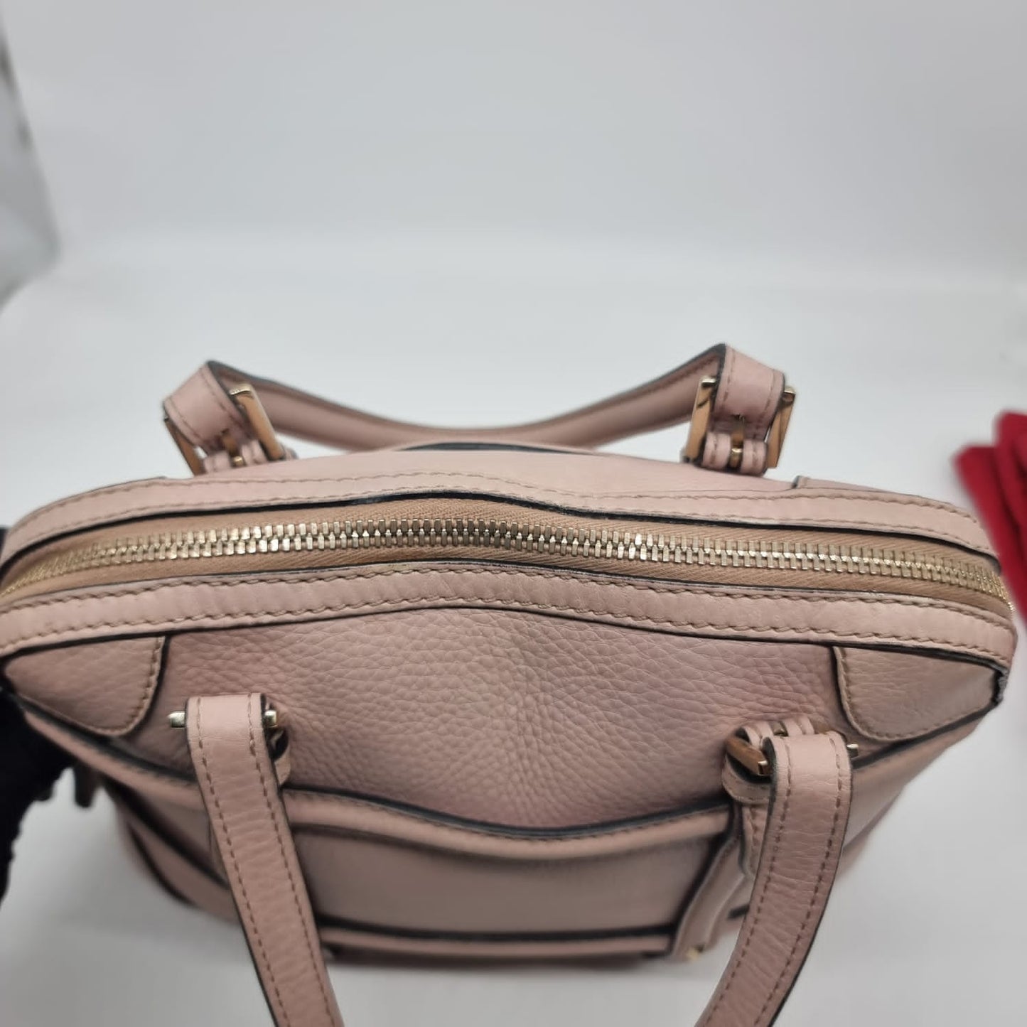 Valentino Shoulder Bag Beige Size 30x12x24