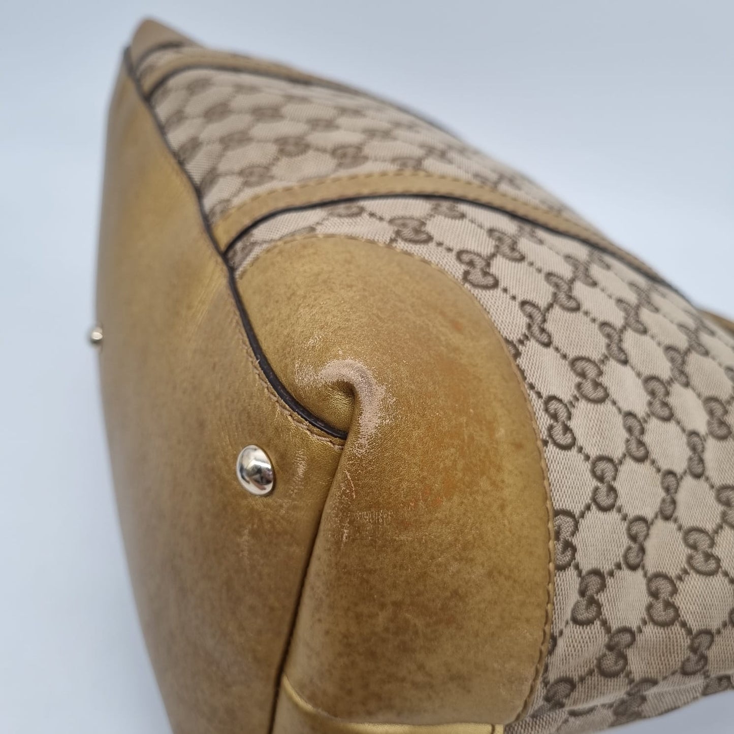 Gucci GG Canvas Lovely Tote Size 35x19x27