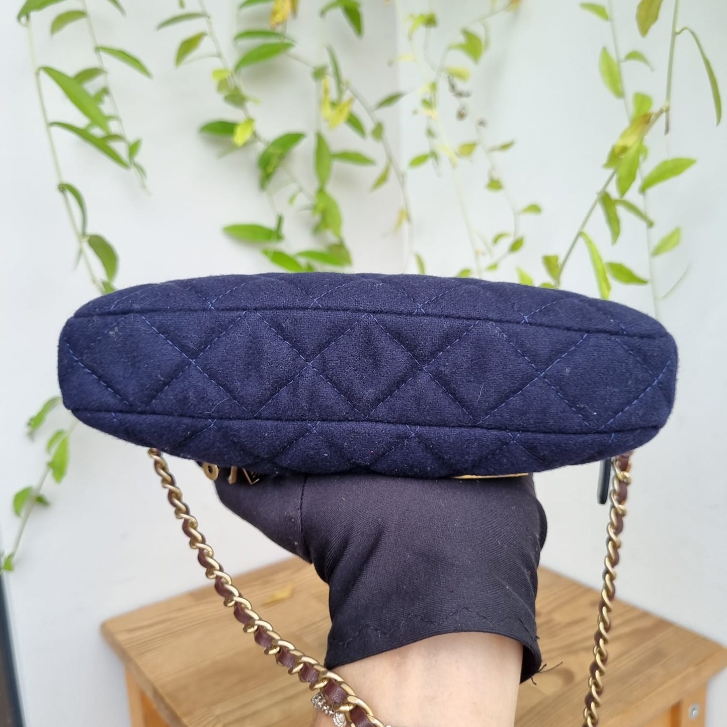 Chanel Charming Navy Crossbody Bag #26 2019 Size 19x4x10