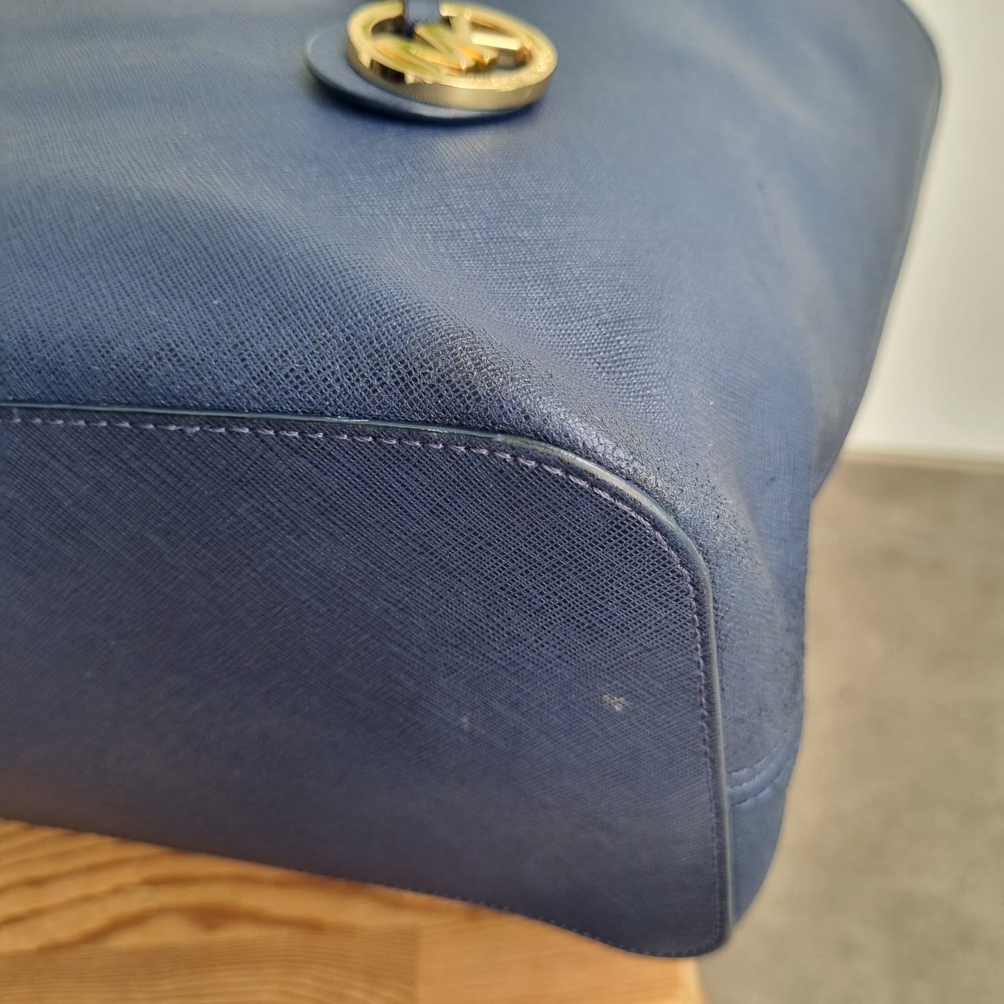 Michael Kors Jetset Travel Large Blue Size 38x15x29