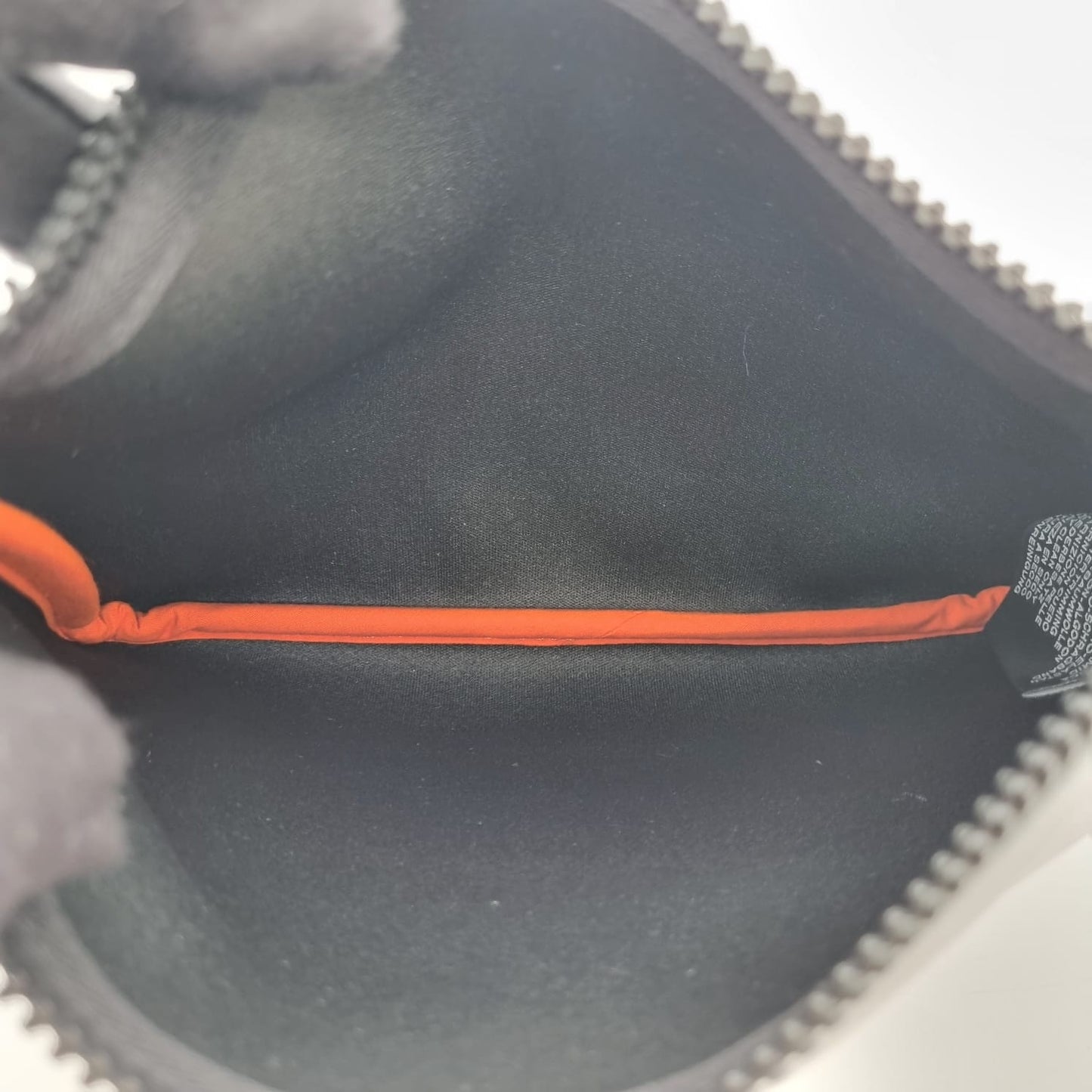 Hermes Bain Pouch Light Grey Size 22x15