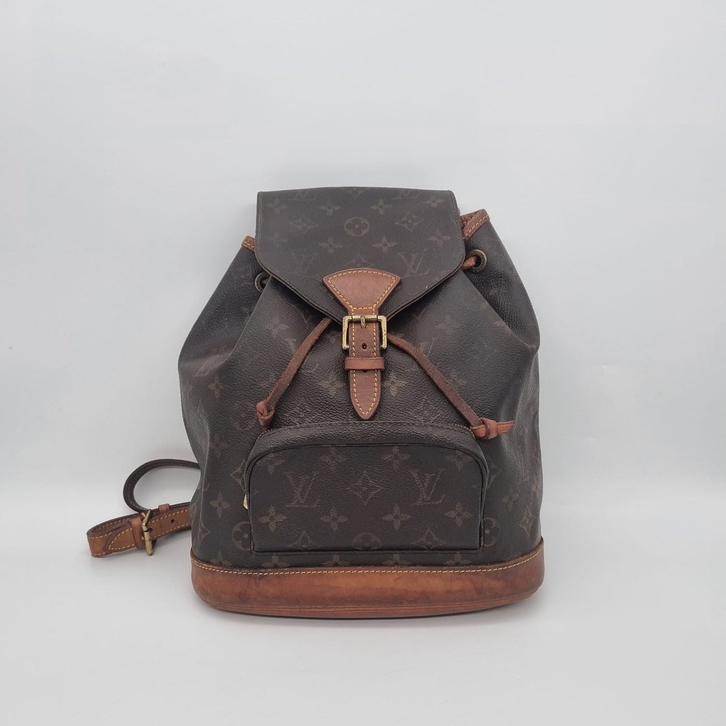 Louis Vuitton Montsouris MM Backpack Monogram 97 Size 24x12x26