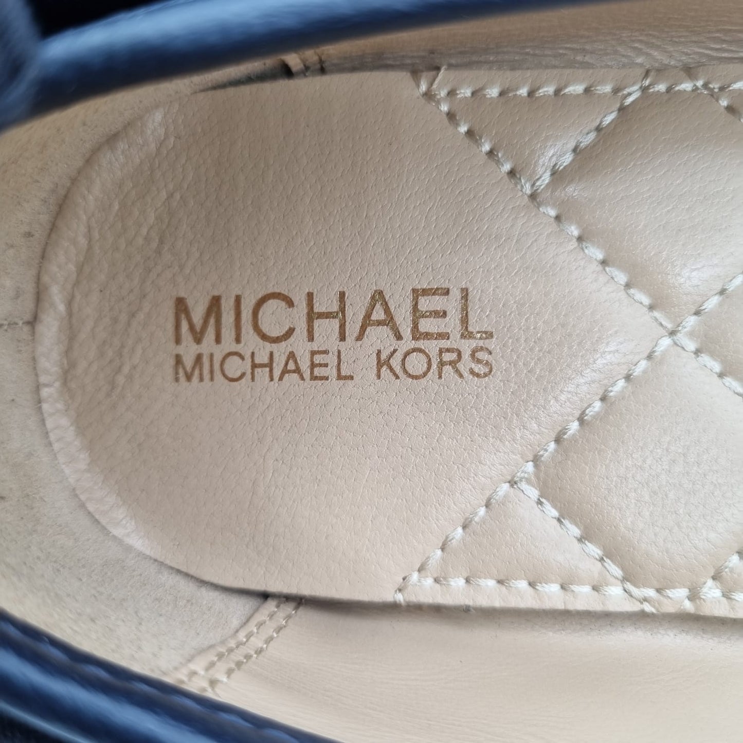 Michael Kors Lillie Moc Genuine Black Size 5M/22,5