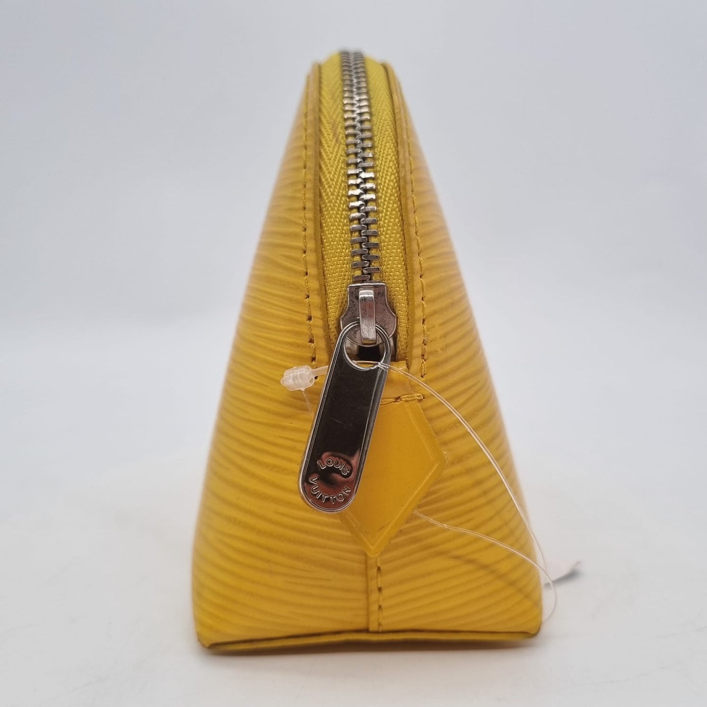 Louis Vuitton Cosmetic Pouch Epi Leather Yellow 2012 Size 17x6x11