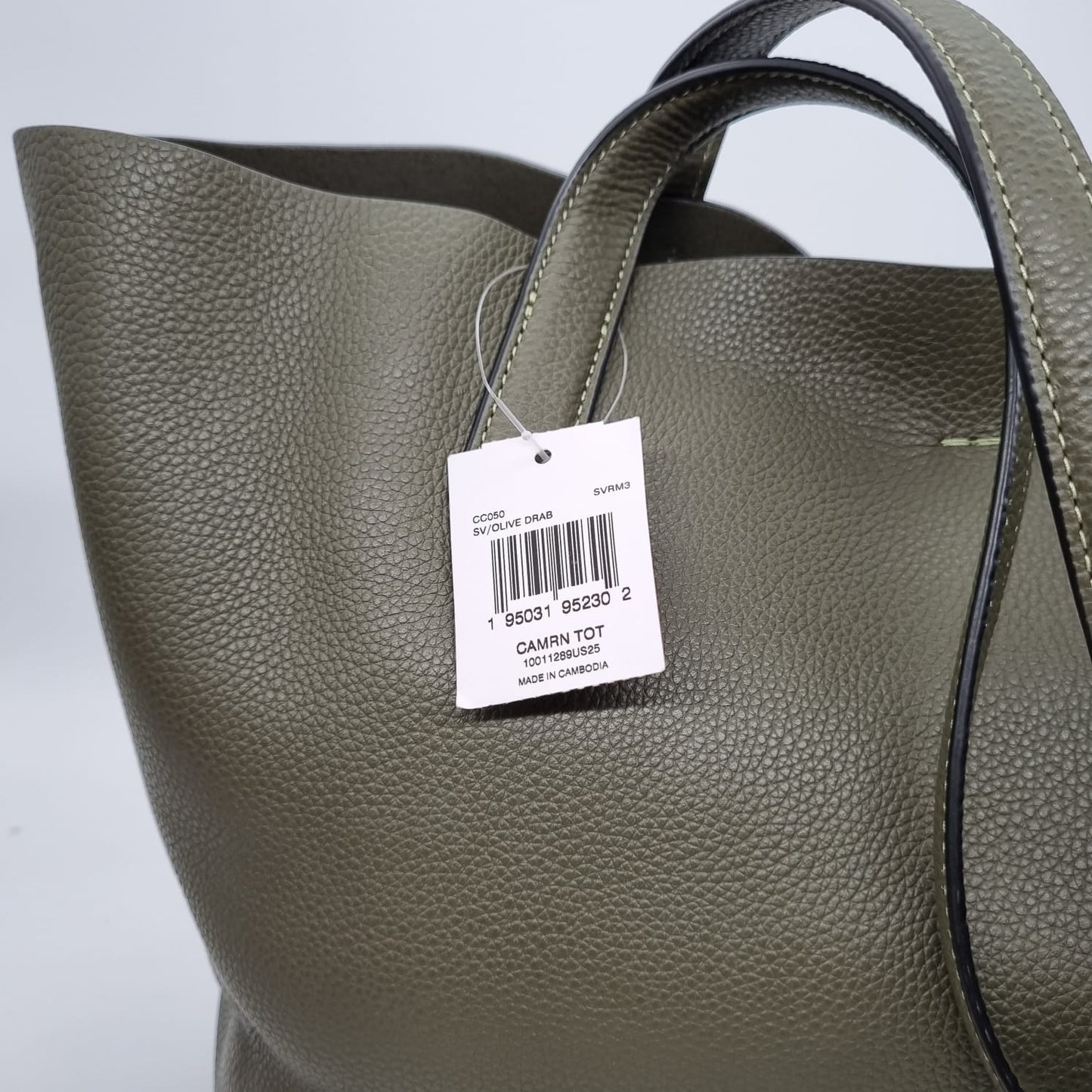 Coach Cameron Tote Olive Size 33x13x28