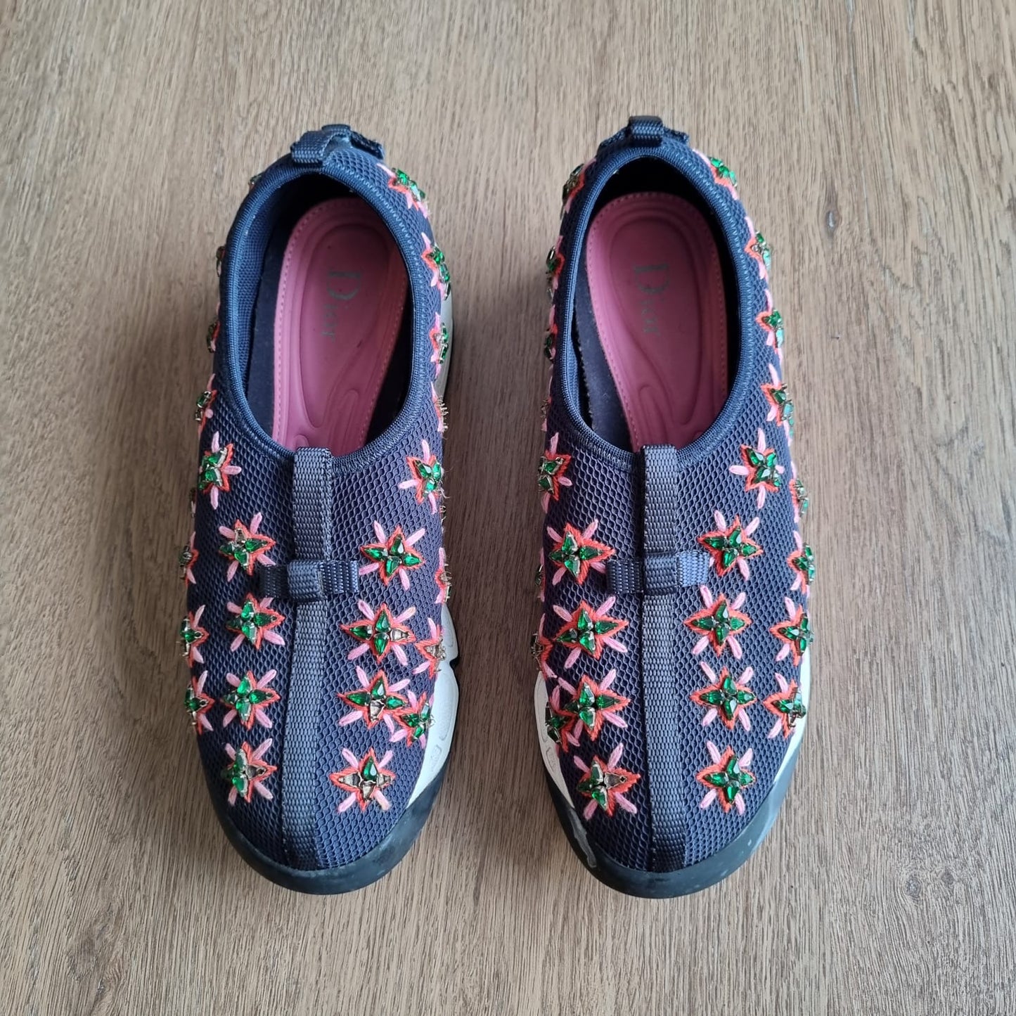 Dior Fusion Flower Blue And Rose Size 38,5/25 Cm