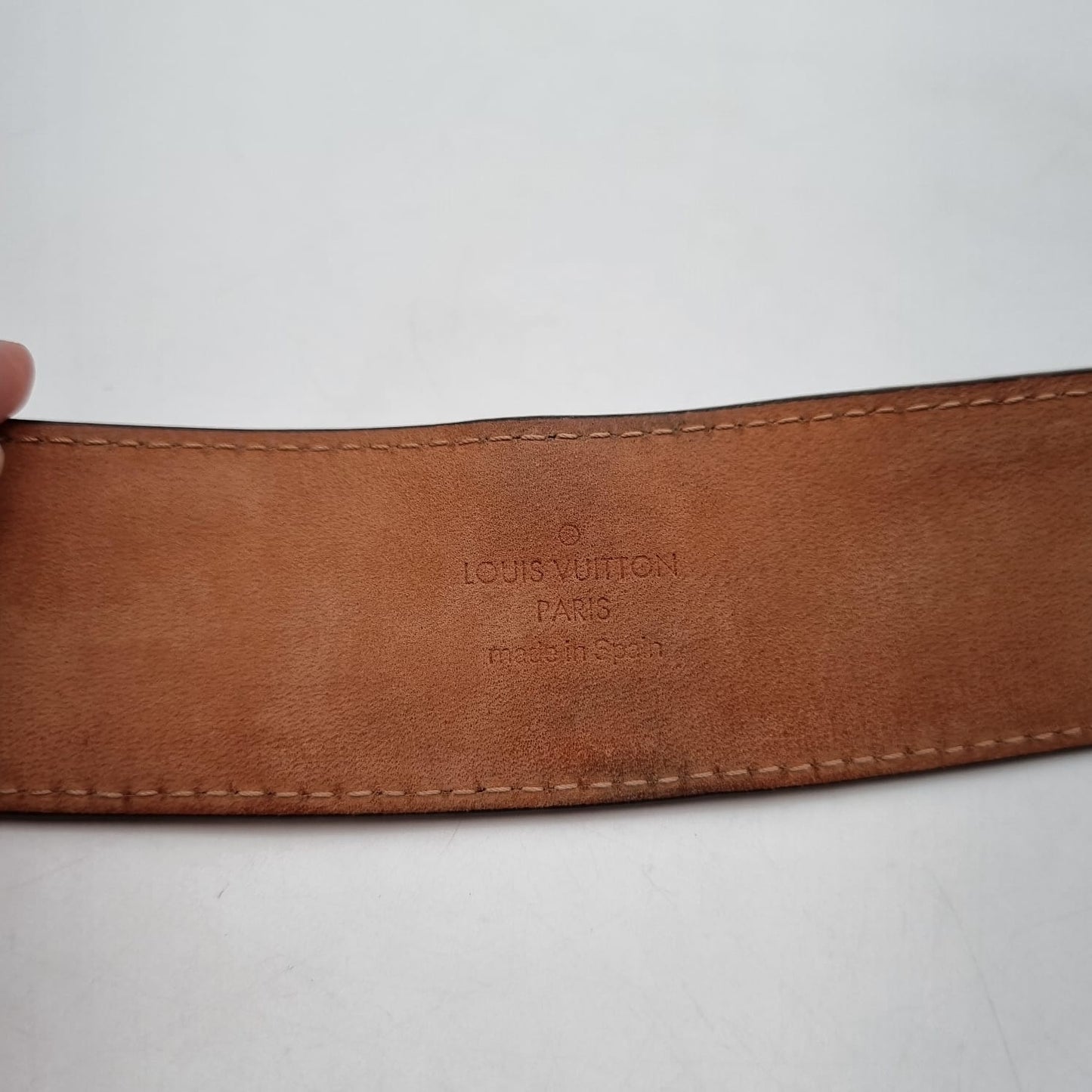 Louis Vuitton Belt Monogram GHW 2013 Size 85