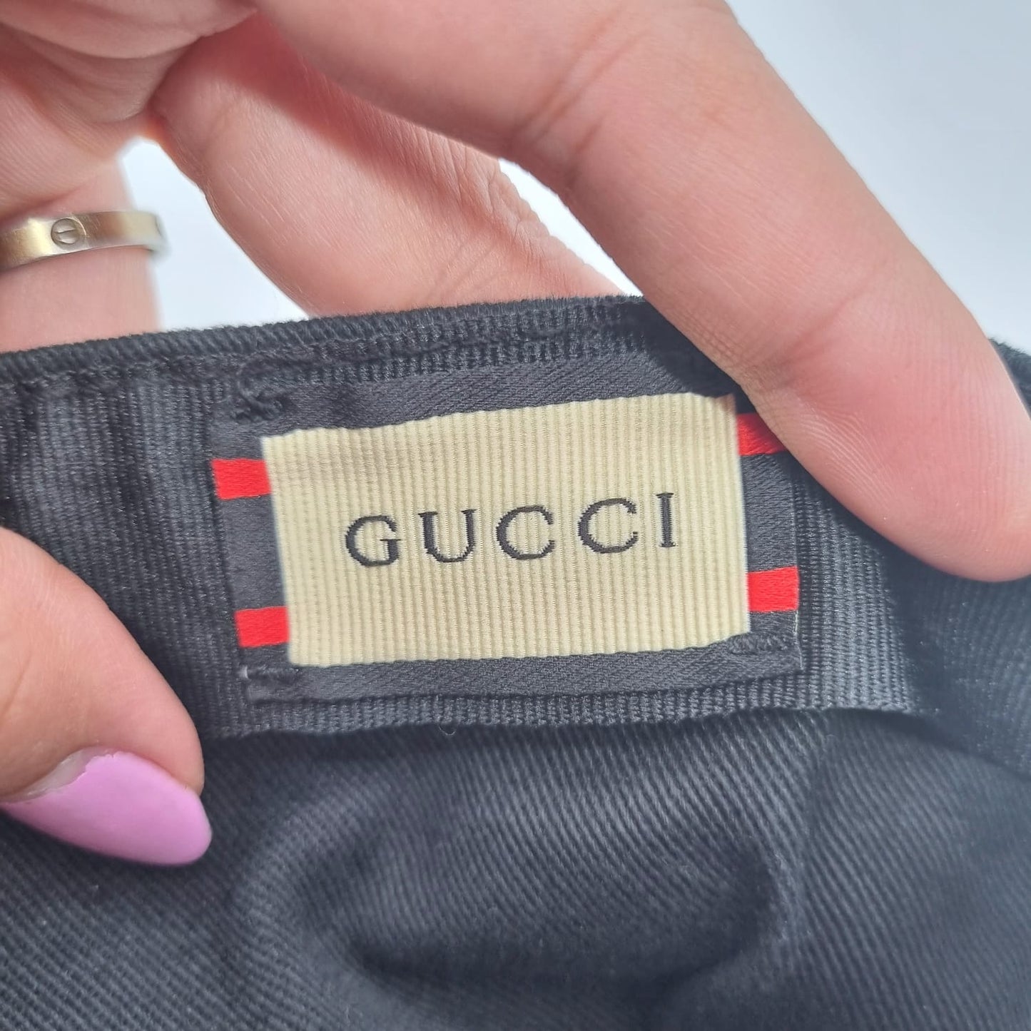 Gucci Loved Gucci Baseball Hat Black LK. 48cm