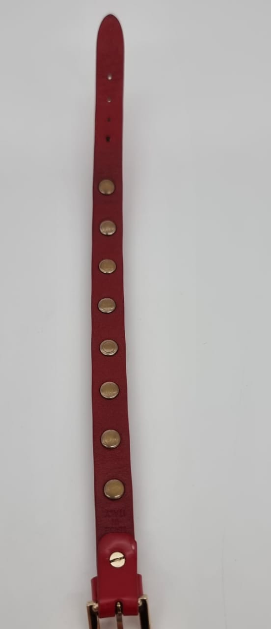 Valentino Bracelet Studed Red