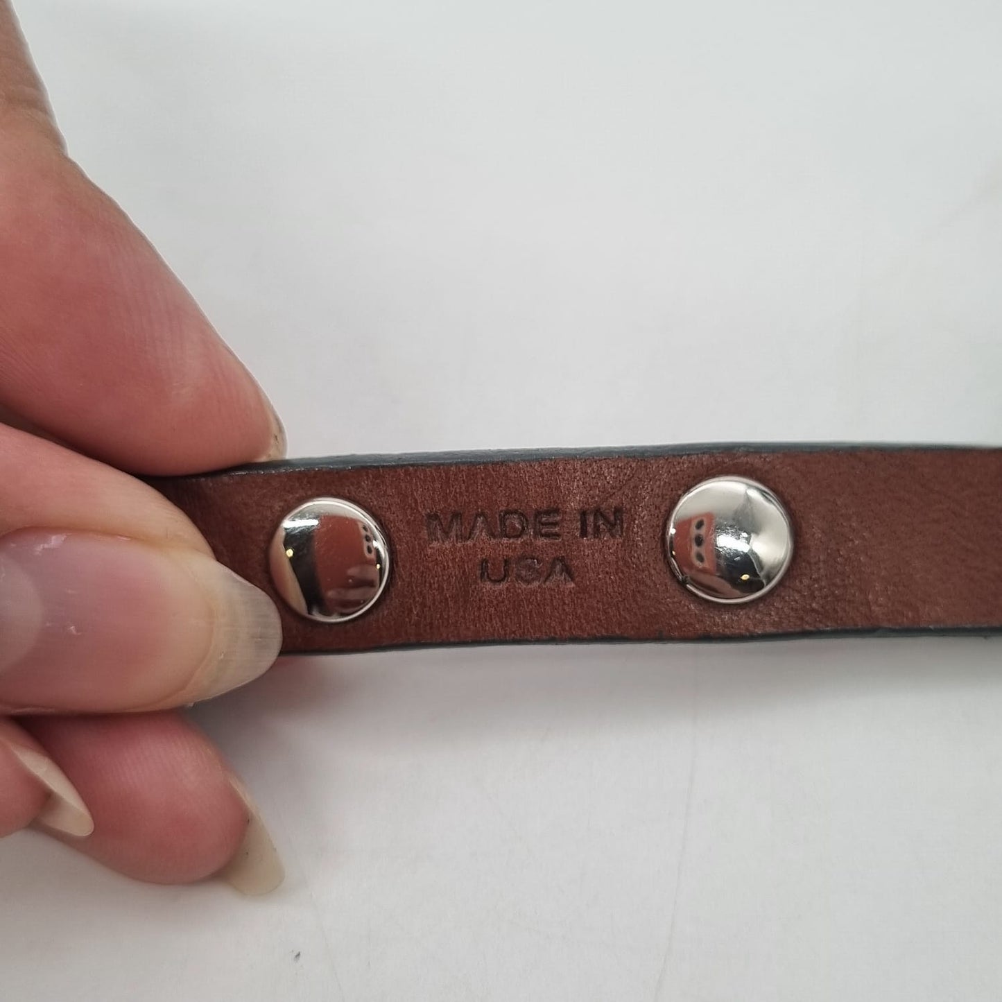 Tory Burch Double Tour Bracelet Snake Skin