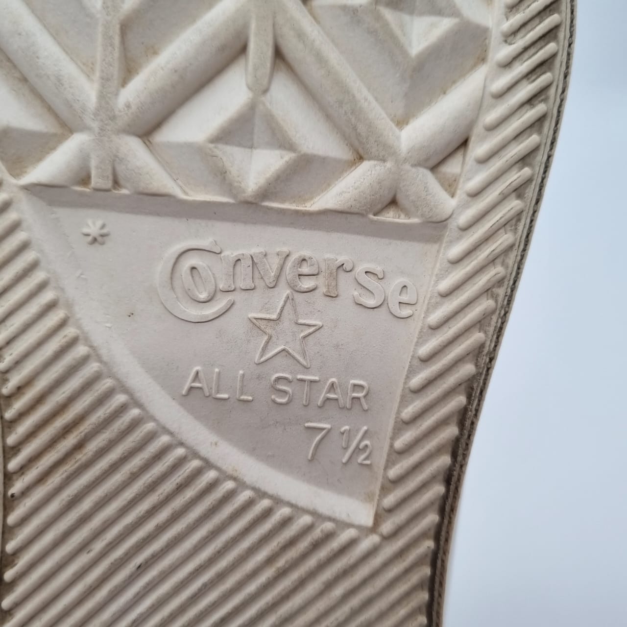 Converse X CDG All Star Ivory Size 7,5/26