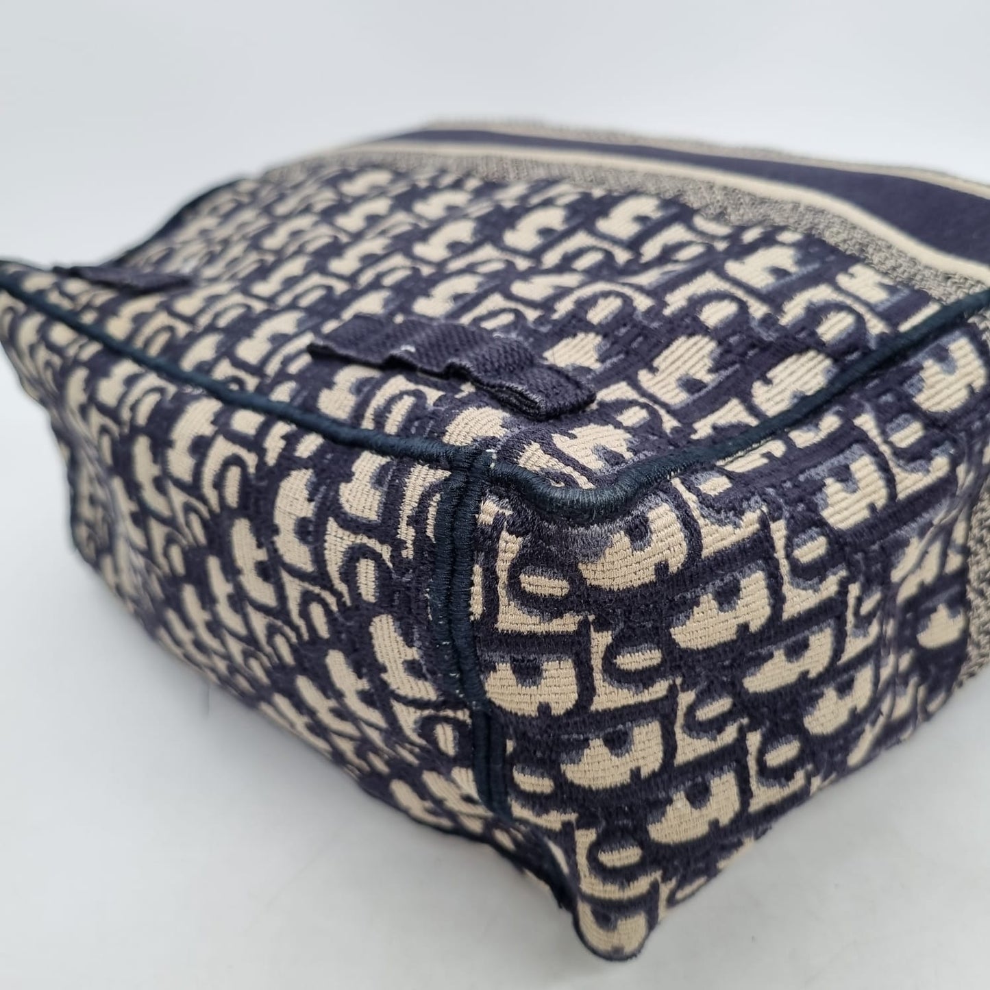 Dior Diorcamp Oblique Embroidery Blue 2018 Size 26x12x24