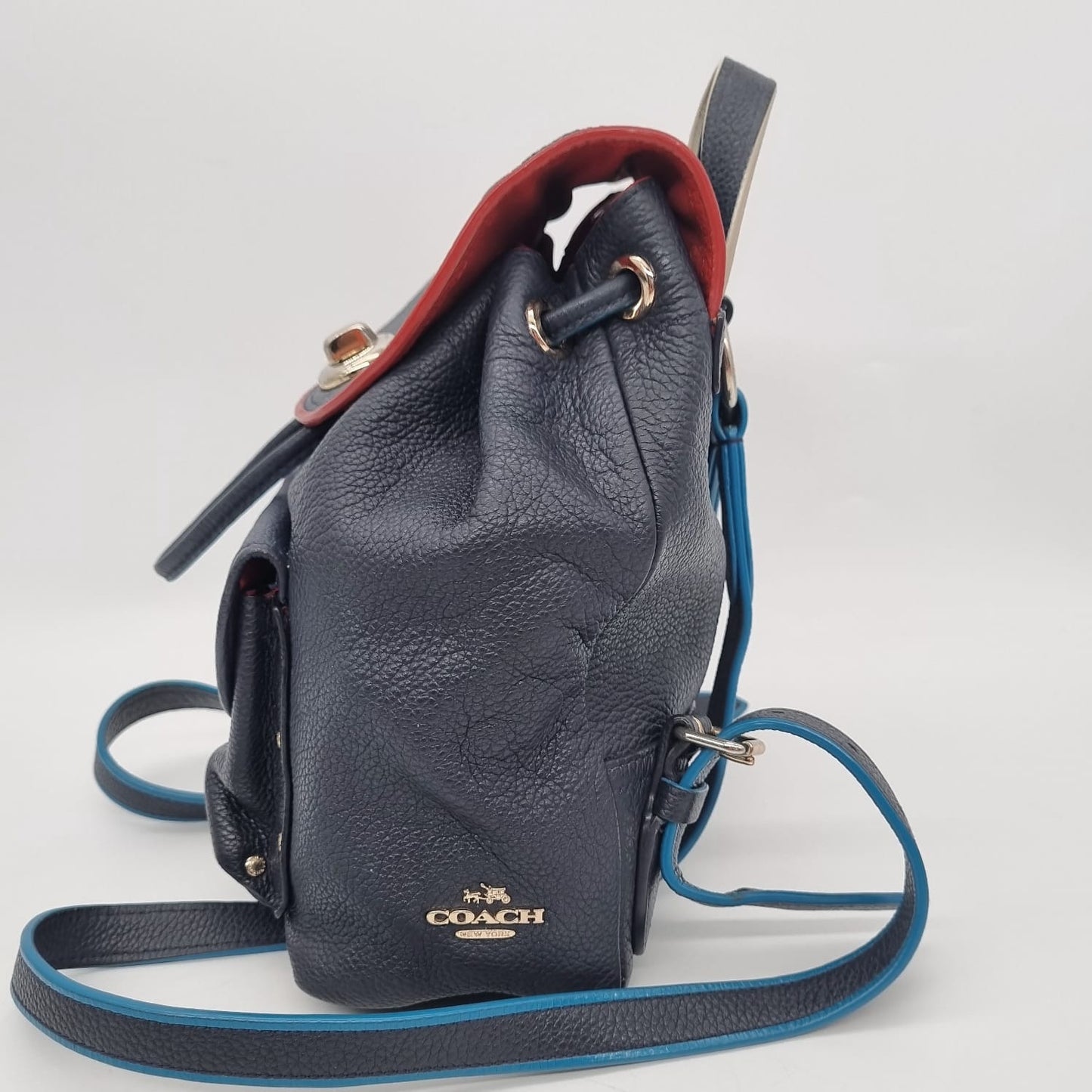 Coach Billie Backpack Small Black Size 20x8x21