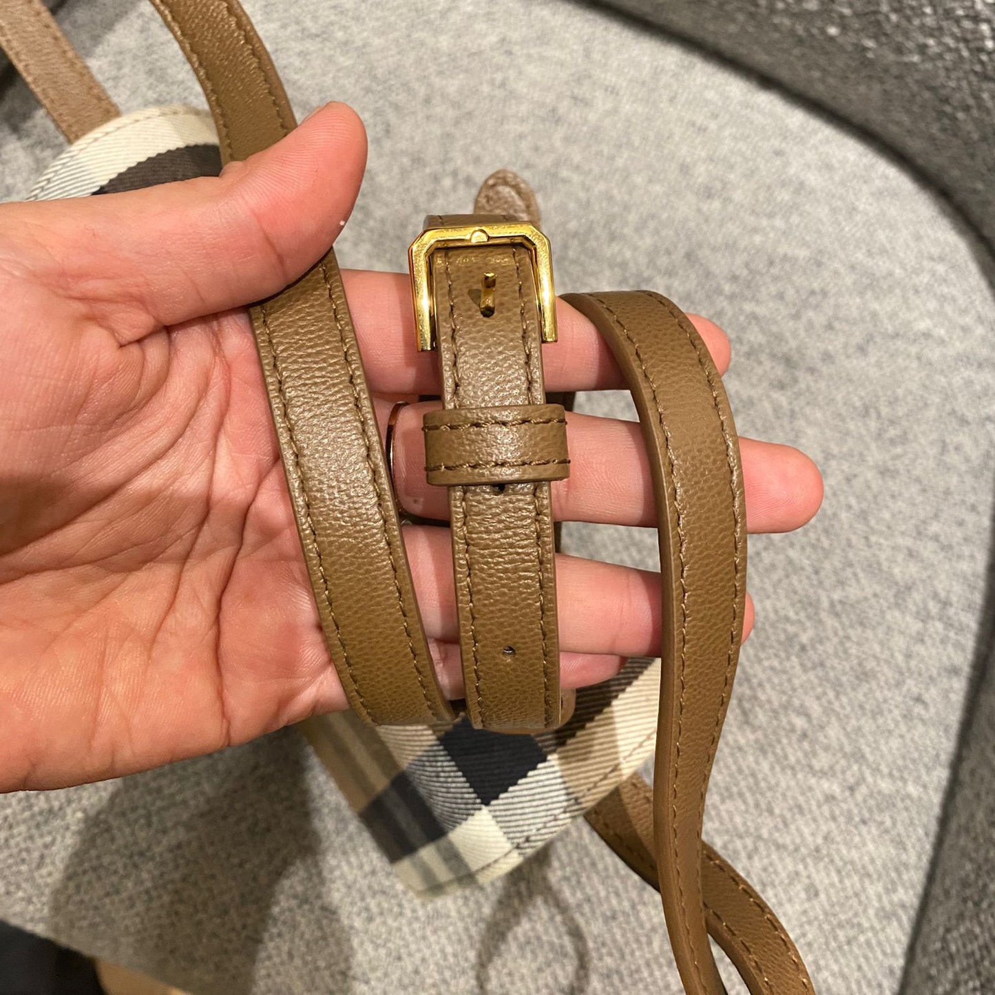 Burberry Madison Mx Crossbody Bag Size 19x7x13