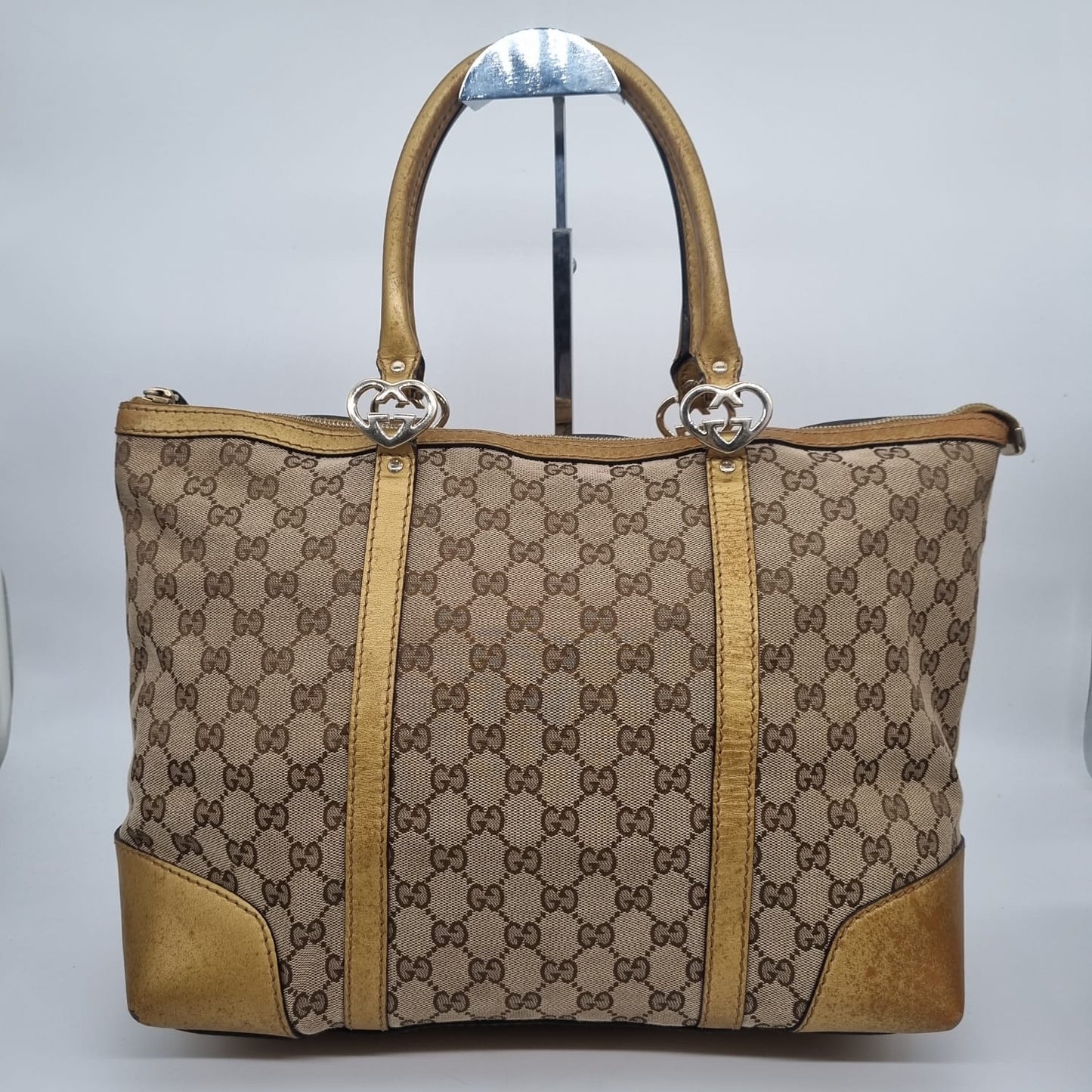 Gucci GG Canvas Lovely Tote Size 35x19x27