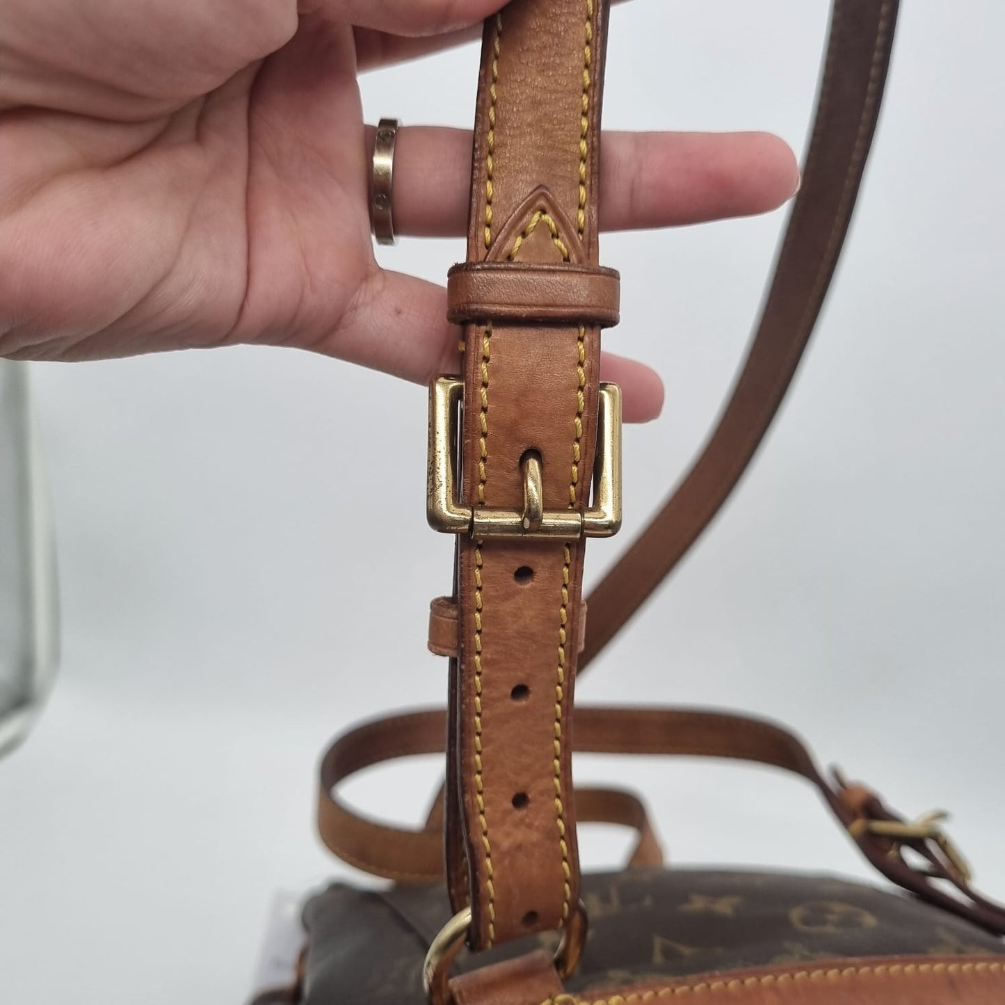 Louis Vuitton Montsouris MM Backpack Monogram 97 Size 24x12x26