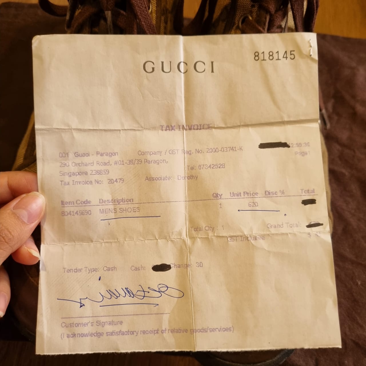 Gucci GG Supreme Boots Brown Size 9/28