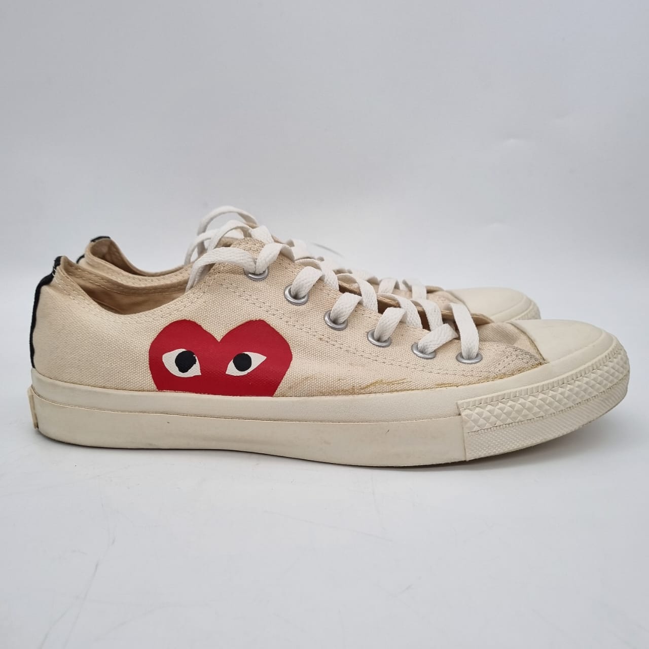 Converse X CDG All Star Ivory Size 7,5/26