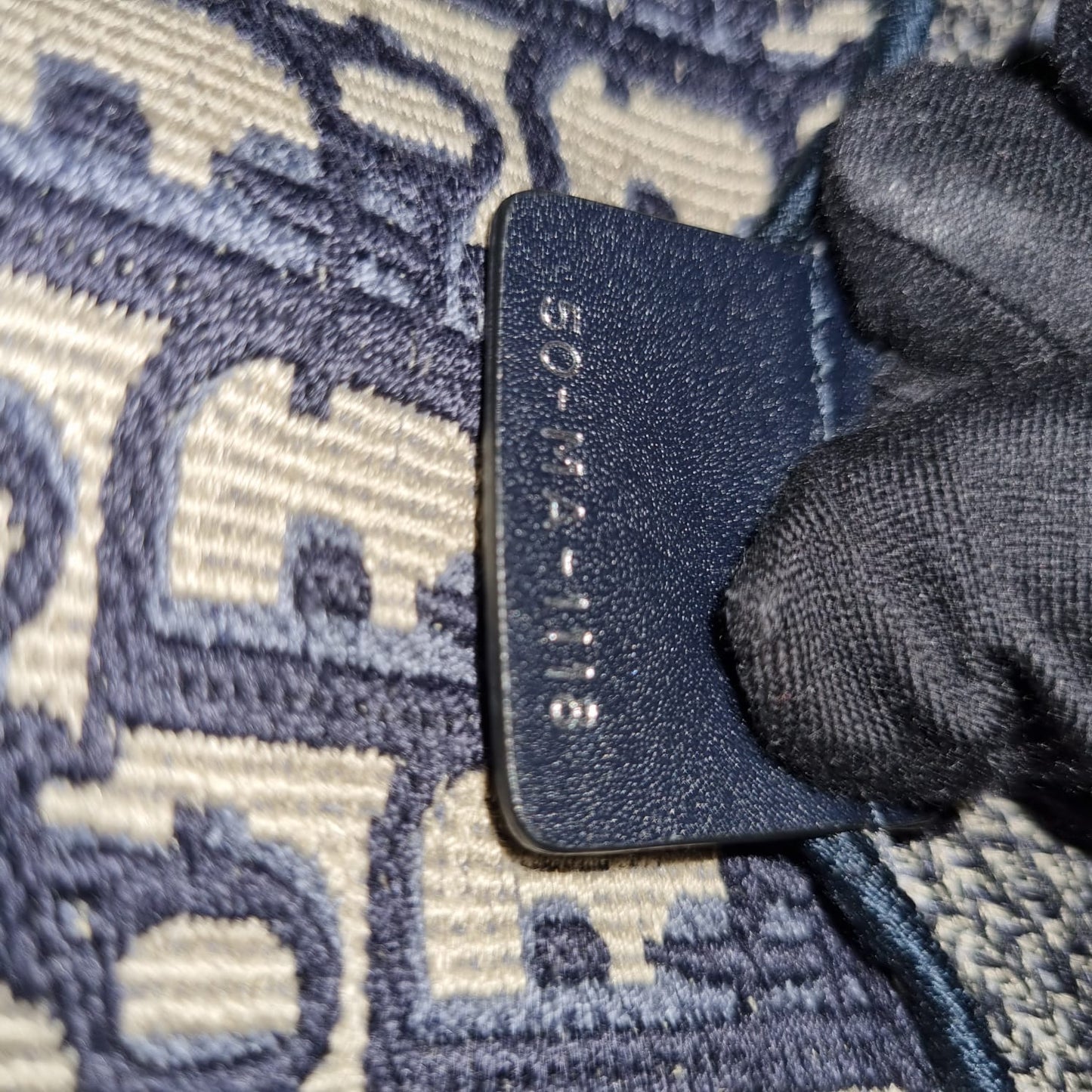 Dior Diorcamp Oblique Embroidery Blue 2018 Size 26x12x24
