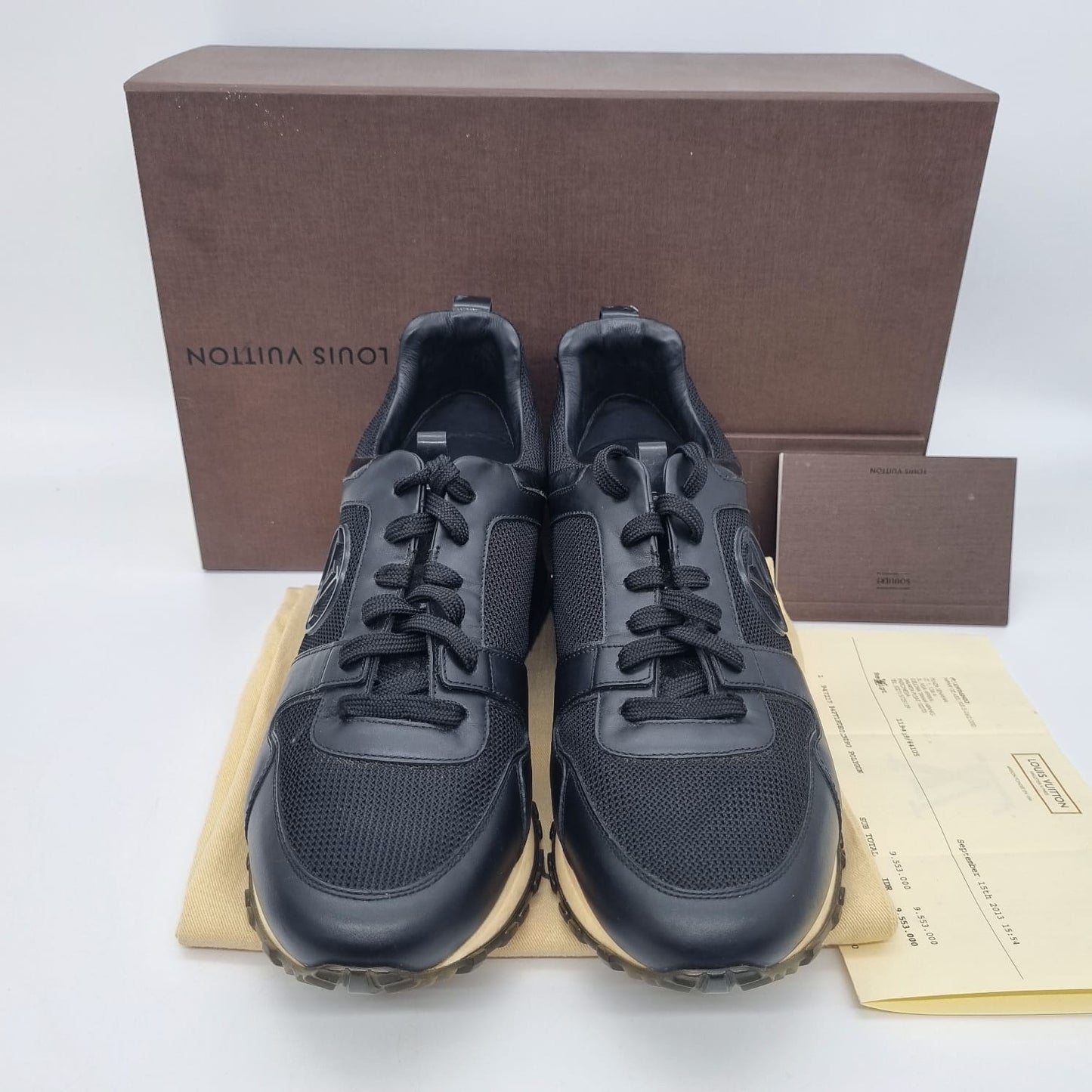 Louis Vuitton Runaway Sneakers Black Size 40/27,5