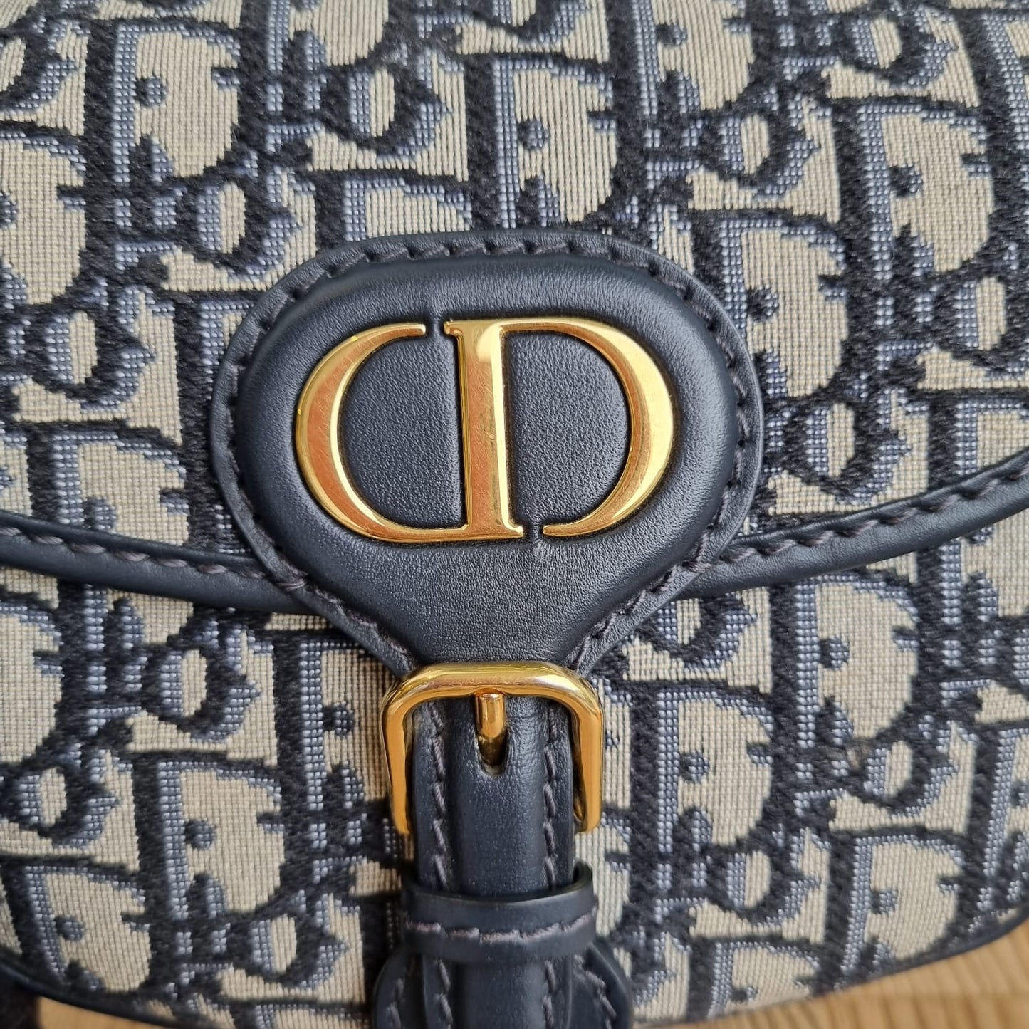 Dior Bobby Oblique Navy Blue 2021 Size 17x6x15