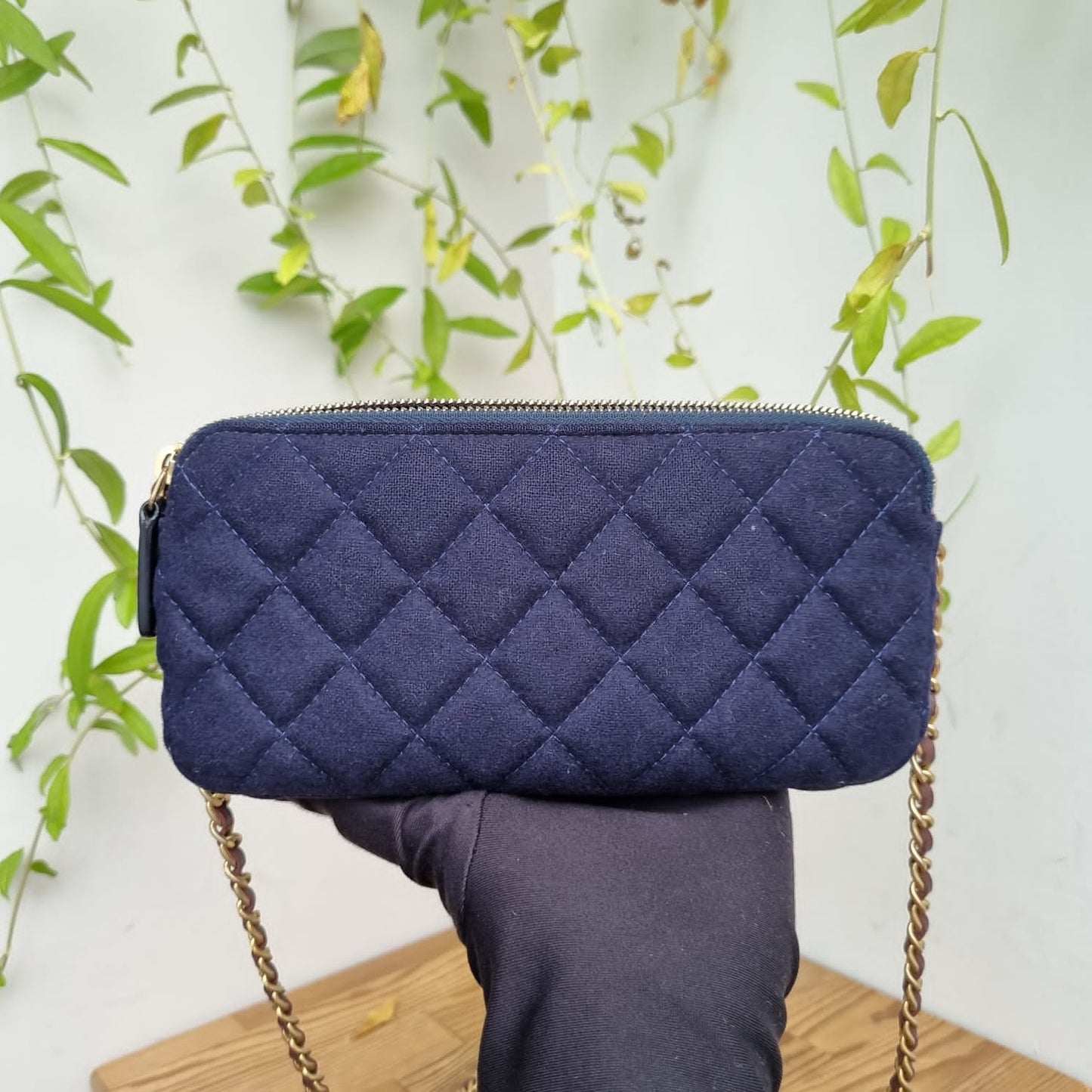 Chanel Charming Navy Crossbody Bag #26 2019 Size 19x4x10