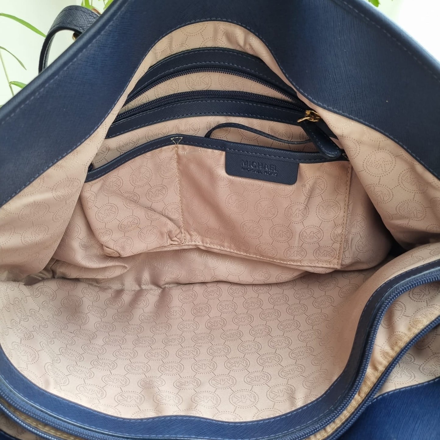 Michael Kors Jetset Travel Large Blue Size 38x15x29