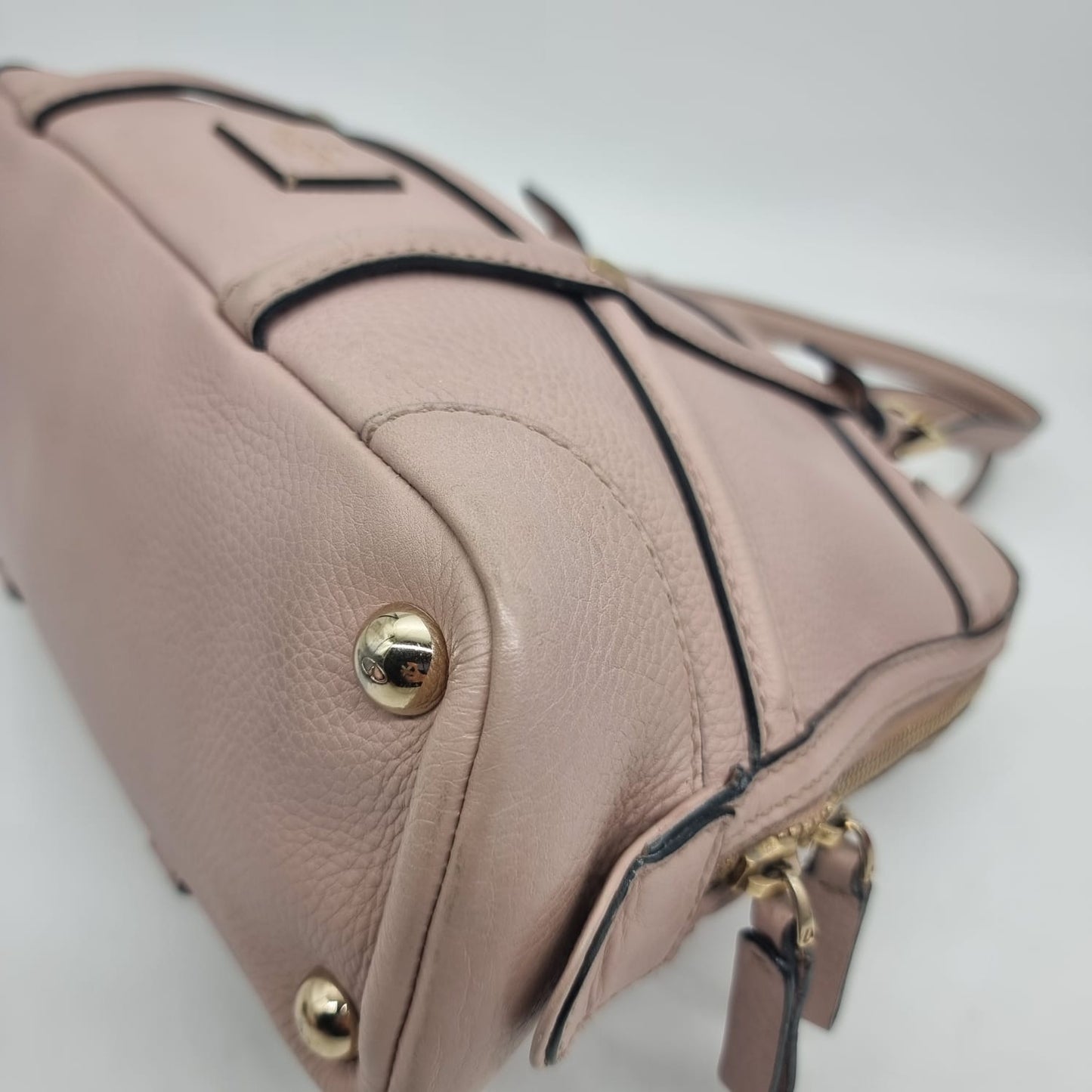 Valentino Shoulder Bag Beige Size 30x12x24